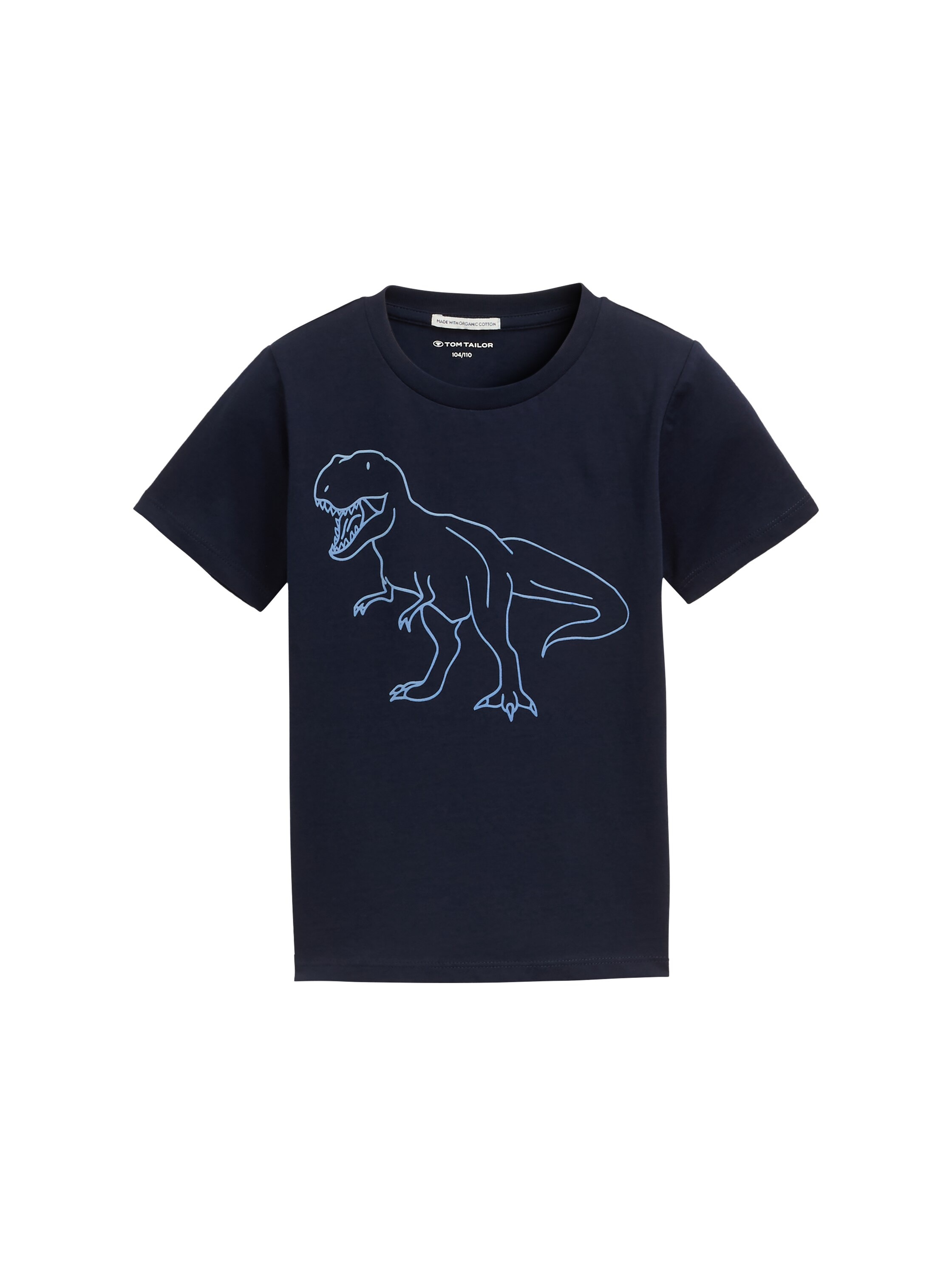 TOM TAILOR T-shirt avec imprimé dinosaure phosphorescent la nuit