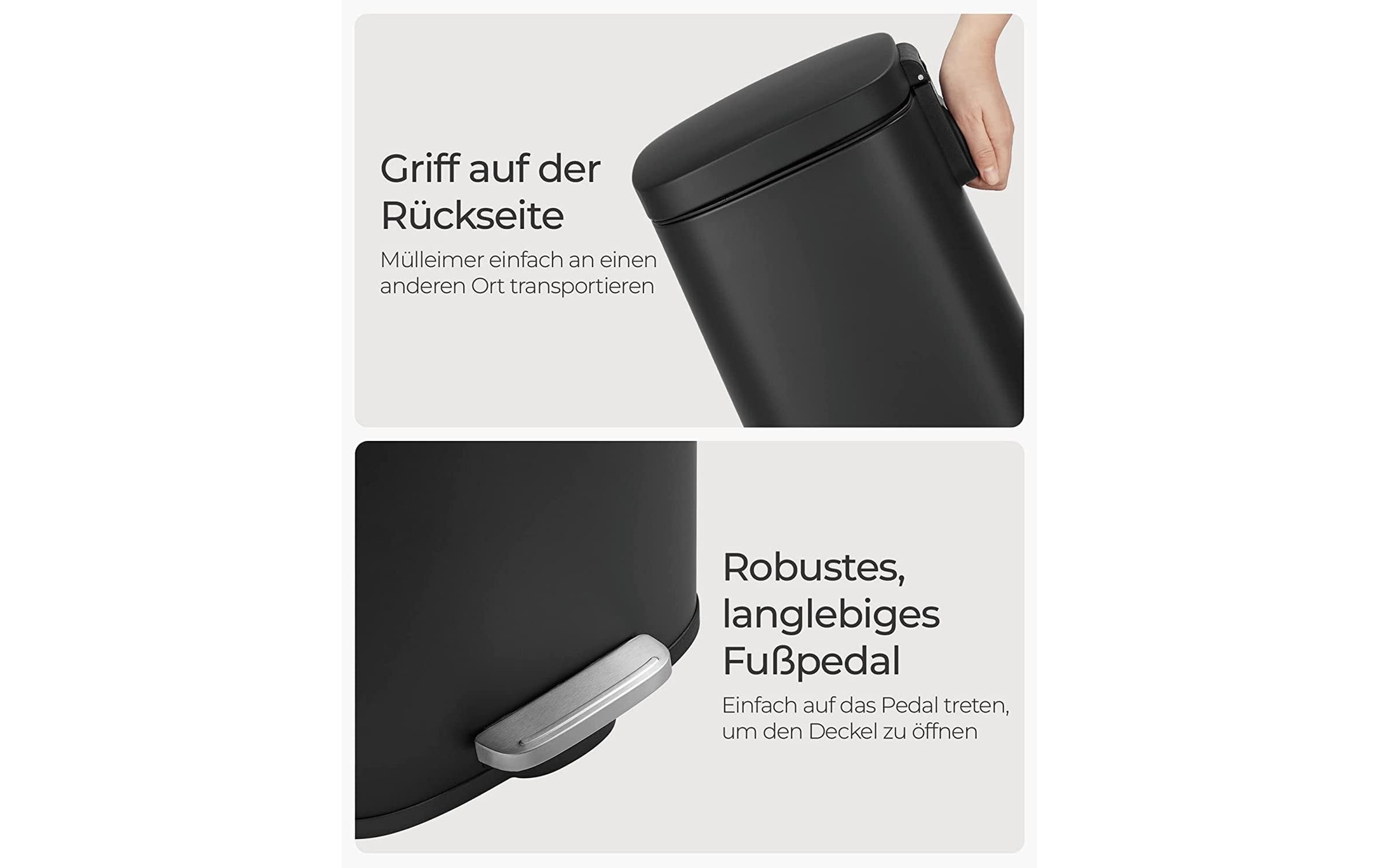 SONGMICS Mülleimer »30 l«, 1 Behälter