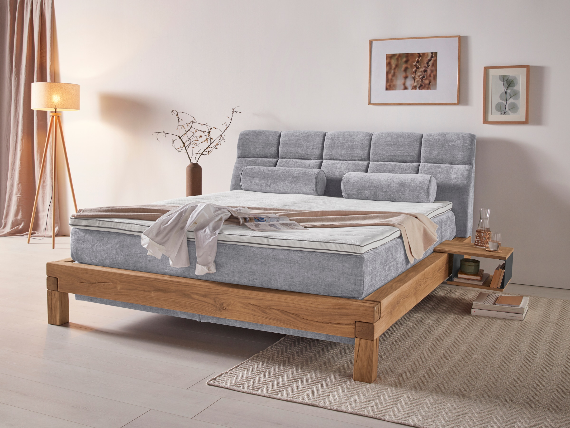 Boxspringbett »Villads«, Liegefläche: 180/200 cm, Inside-Boxspring-Unterbau, recycelte...