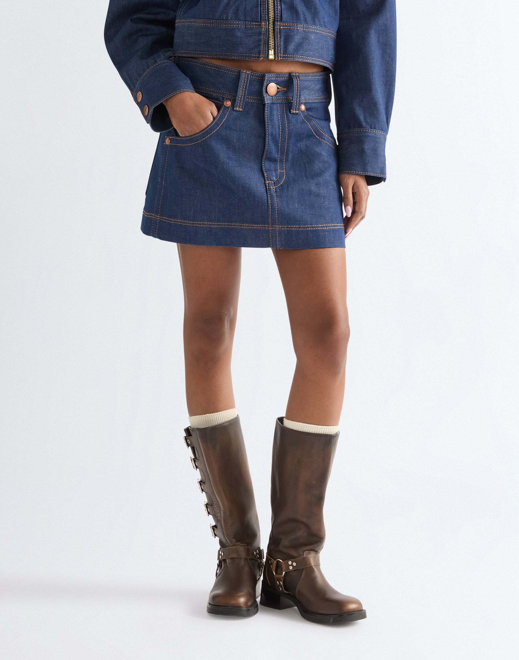 Wrangler Jupe en jean »WRANGLER Jeansrock Super Wrangler«