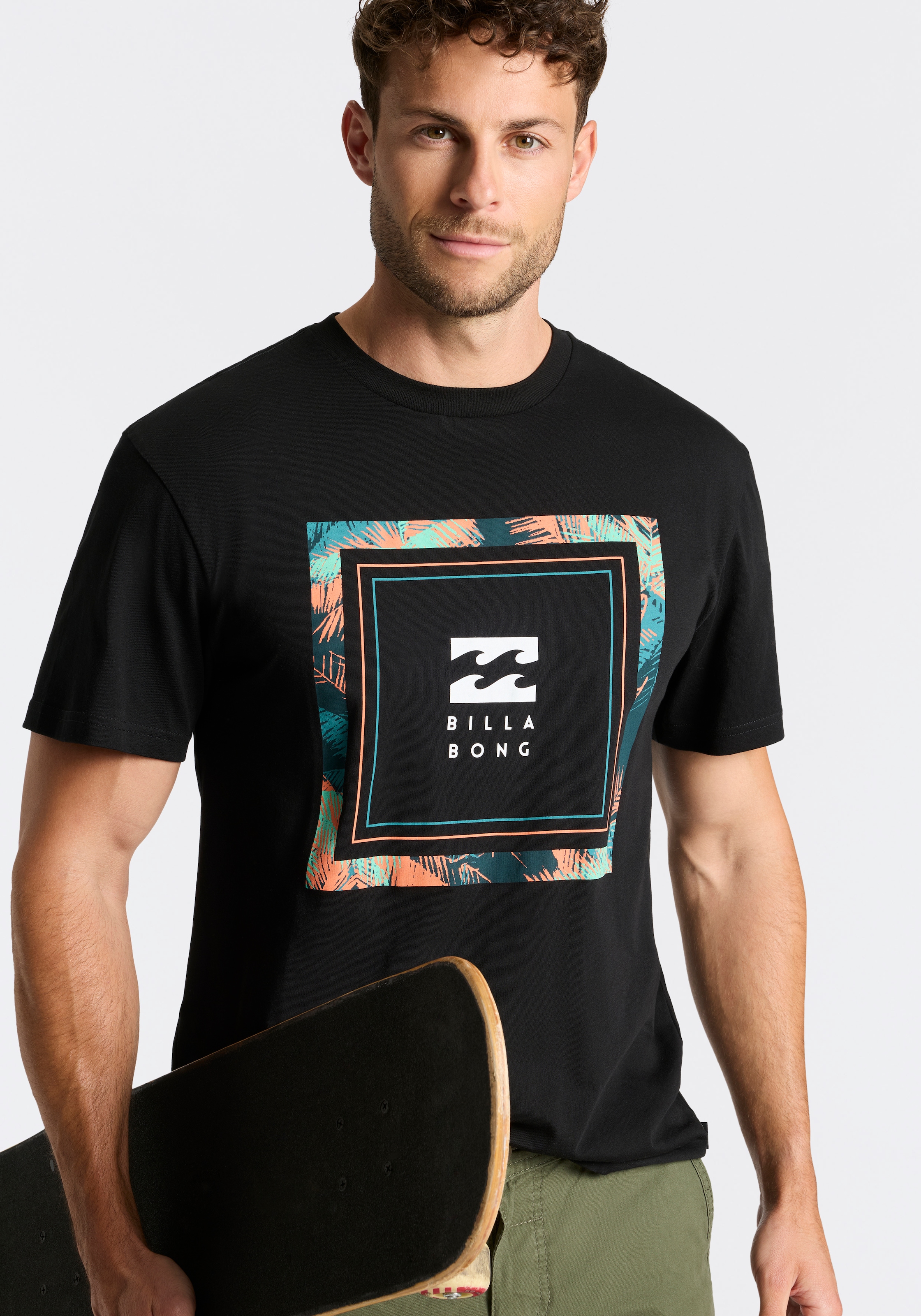 Billabong T-Shirt »THEME DOUBLEPACK« 2 Doppelpack mit 2 T-Shirts, Kurzarm, Rundhalsausschnitt, aus Baumwolle
