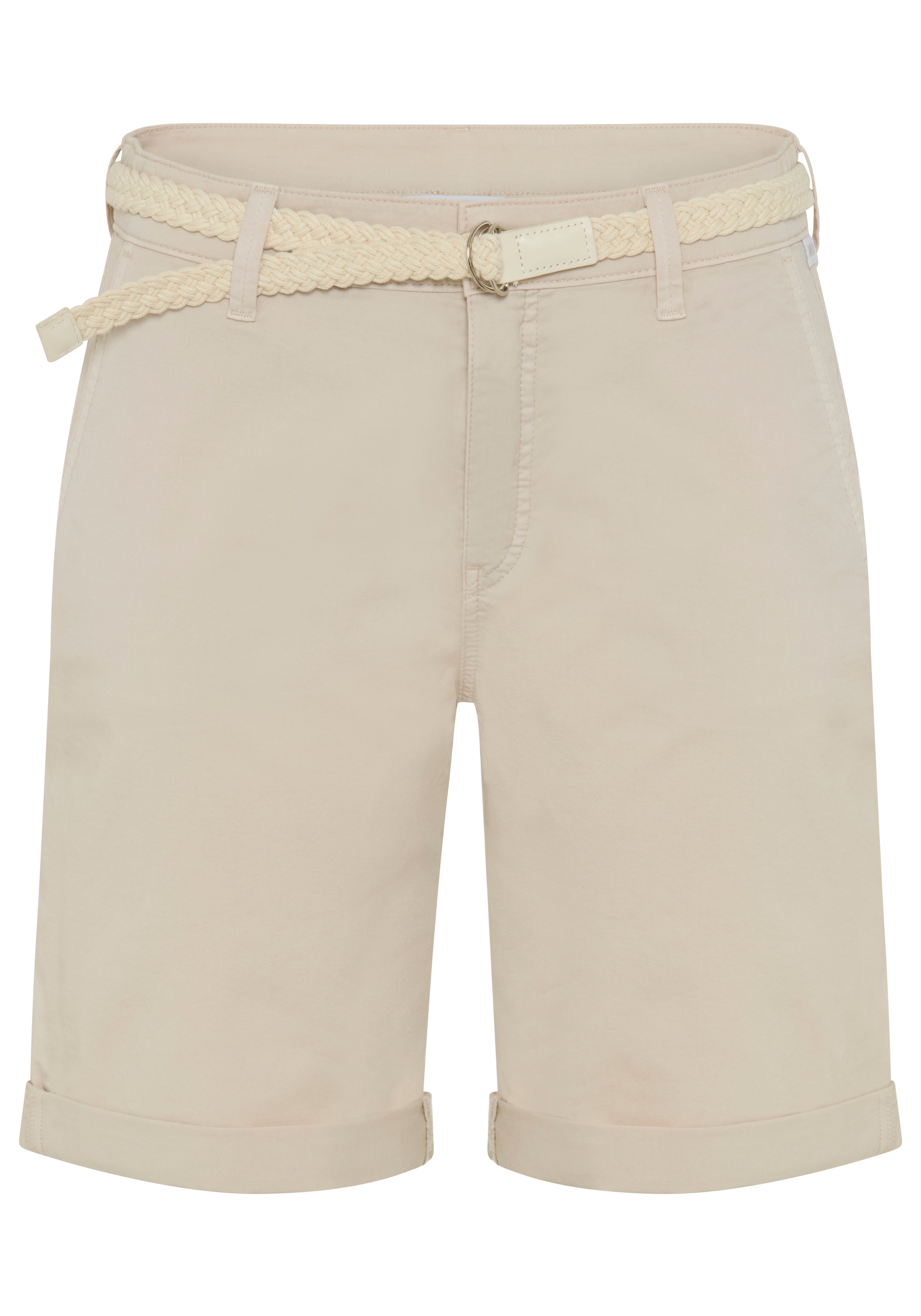 MAC Short en chino »CHINO SHORTS belt«  ceinture tressée incluse