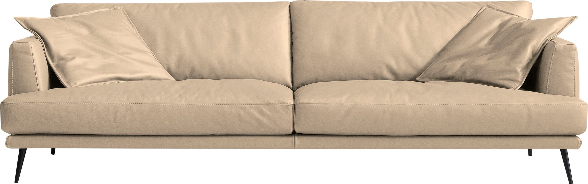 Image of Egoitaliano 2,5-Sitzer "Sophia, Designsofa mit extrakomfortablem Sitzkomfort, Breite 214cm" Daunenfederung, inkl. 2 Kissen