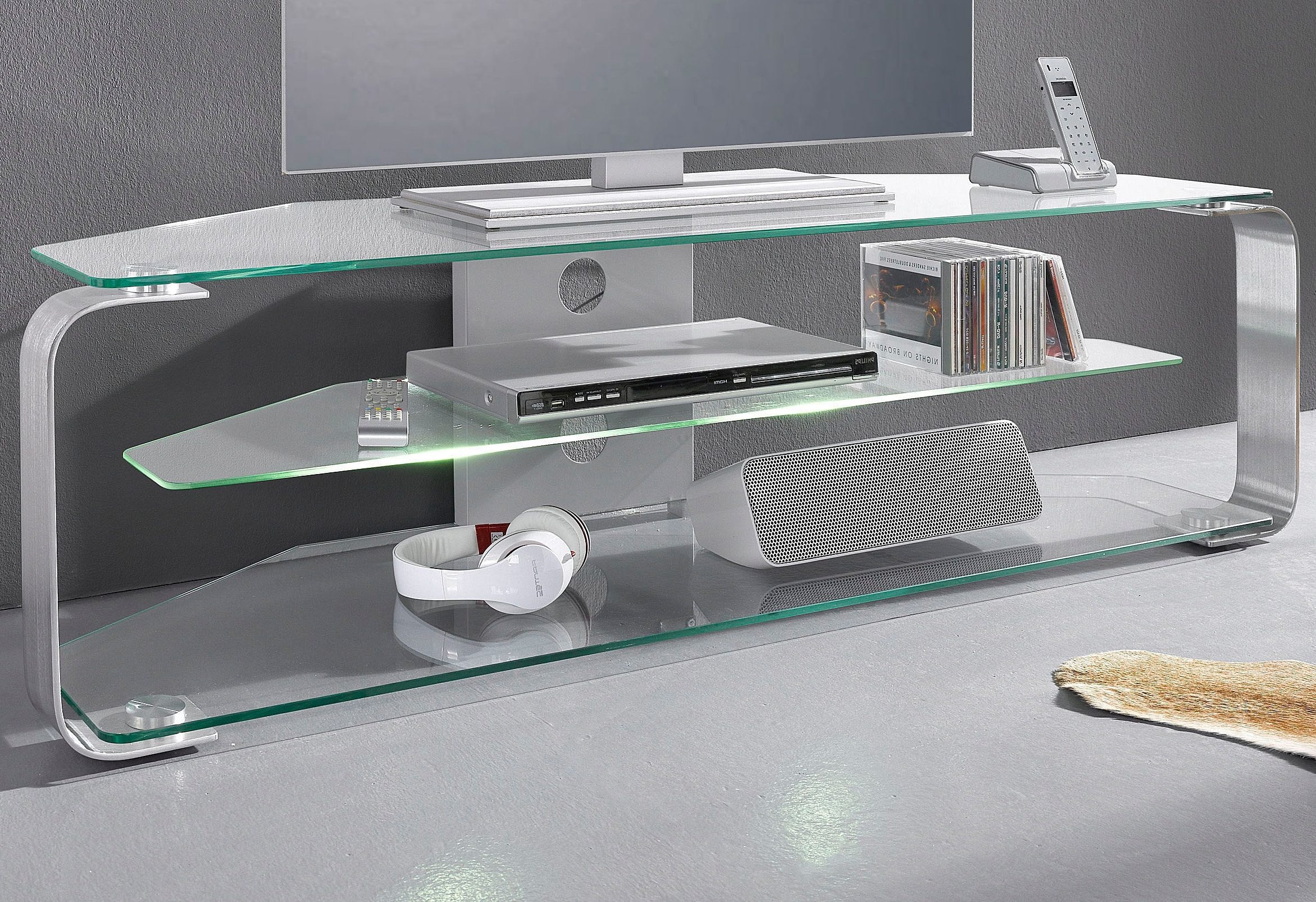 Image of Jahnke TV-Rack »CU-MR 135«, Breite 144 cm (für TV-Grössen bis 60"/152 cm geeignet) bei Ackermann Versand Schweiz