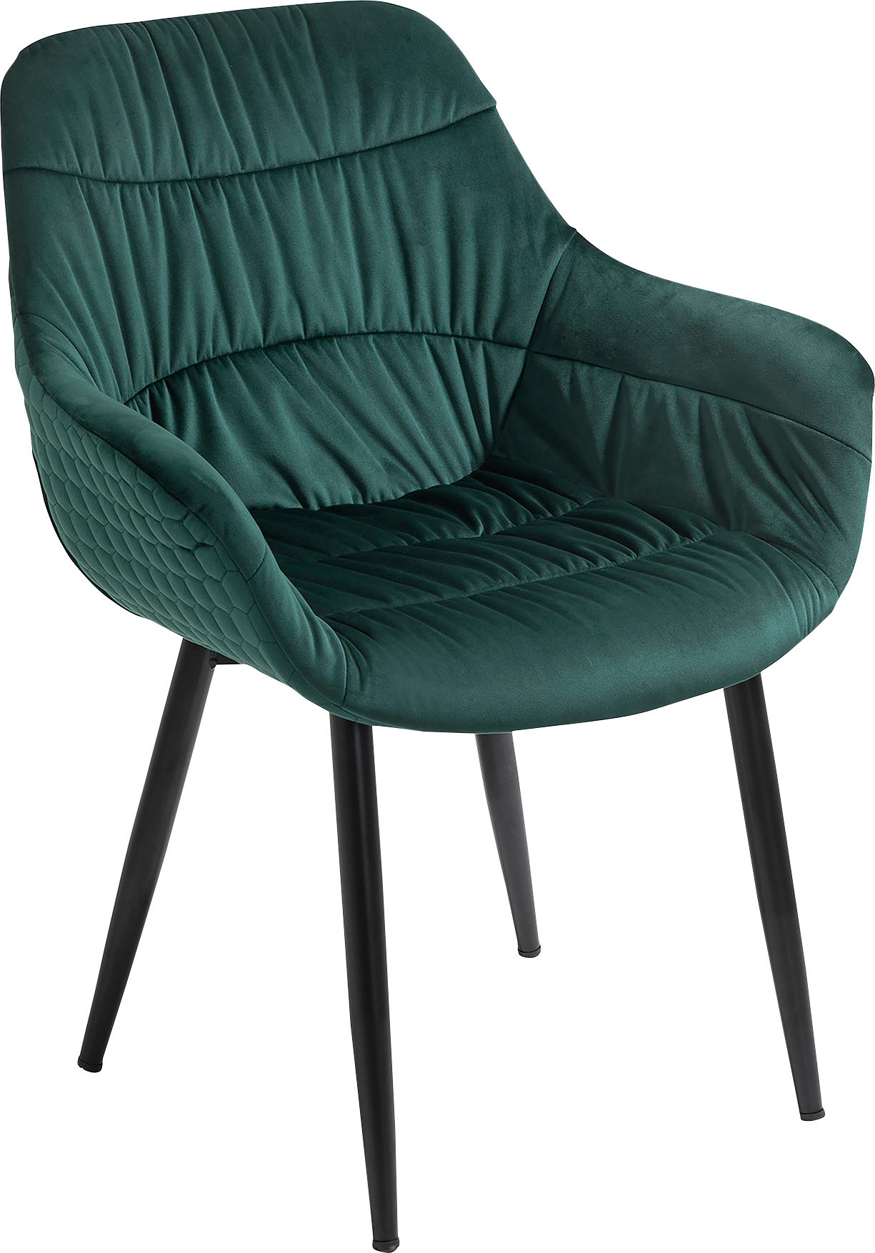 Image of SalesFever Armlehnstuhl, Samt-Polyester, 2-fach gesteppt bei Ackermann Versand Schweiz