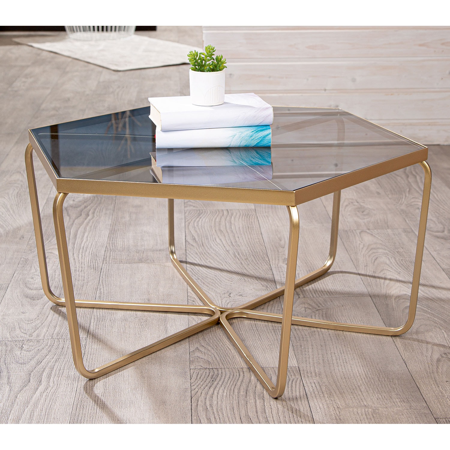 GILDE Beistelltisch »Beistelltisch  Glamour« 2 Stk. tlg.