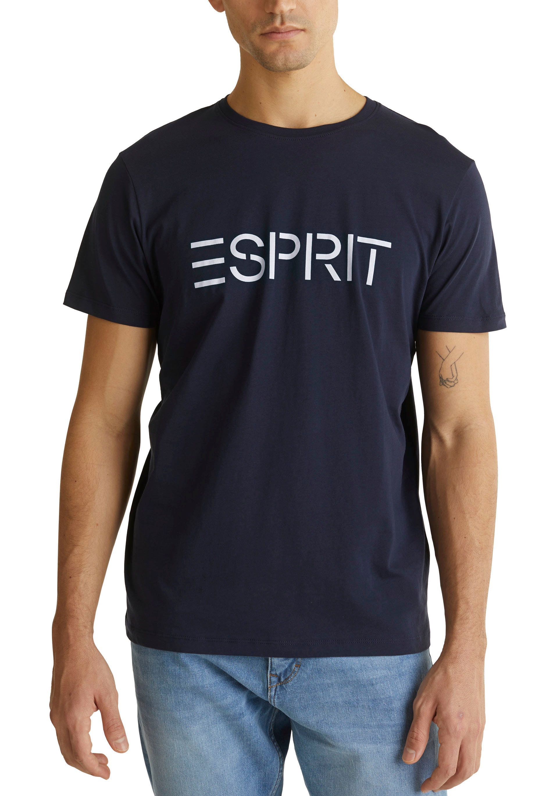 Image of Esprit T-Shirt, mit Logofrontprint bei Ackermann Versand Schweiz
