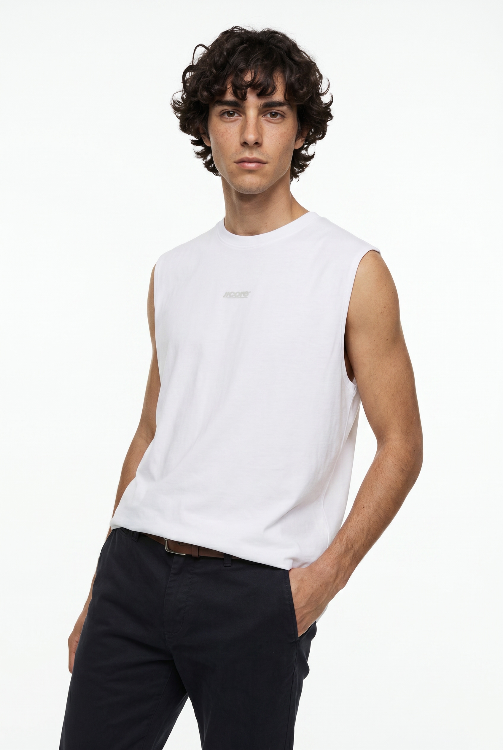 Jack & Jones T-Shirt »JCOCLUB PRINT SL TEE CREW NECK« mit Print