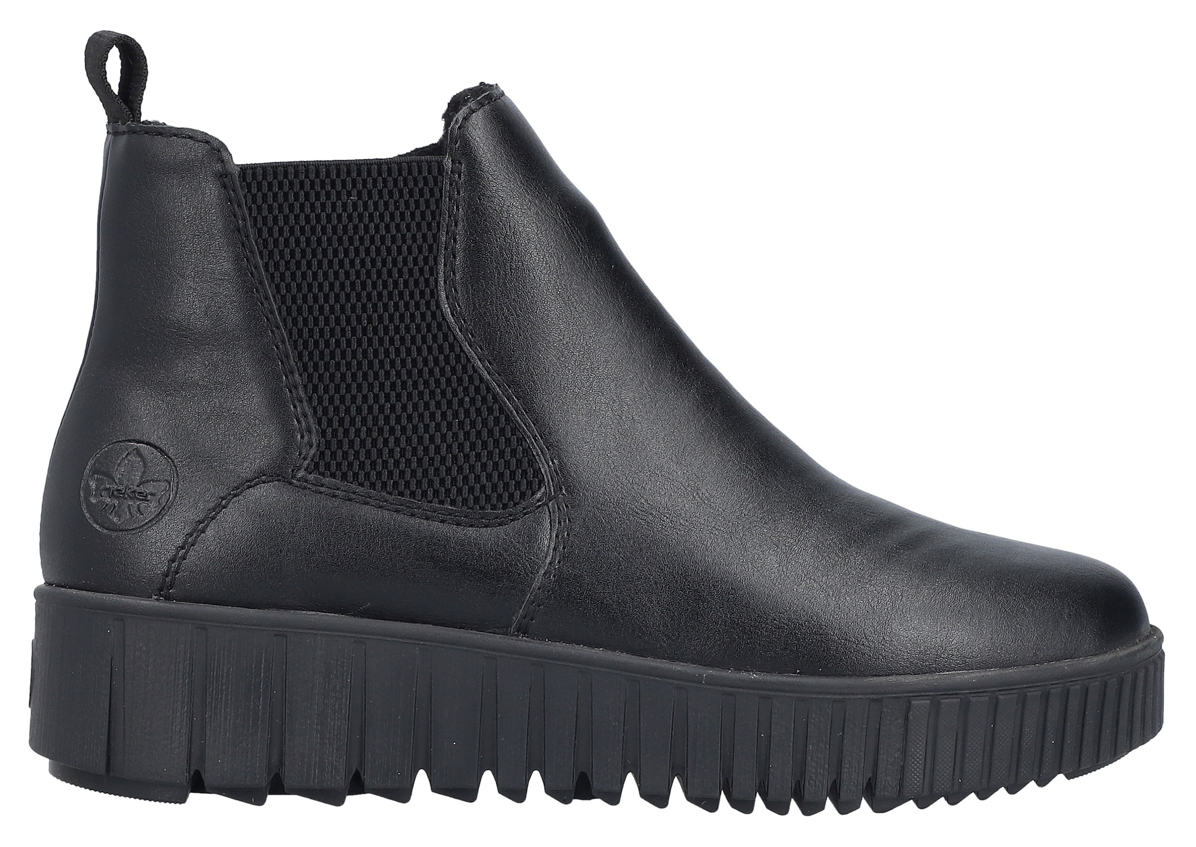 Rieker Bottes d'hiver  chelsea boots, sneakers à plateforme, bottines, fermeture éclair et stretch