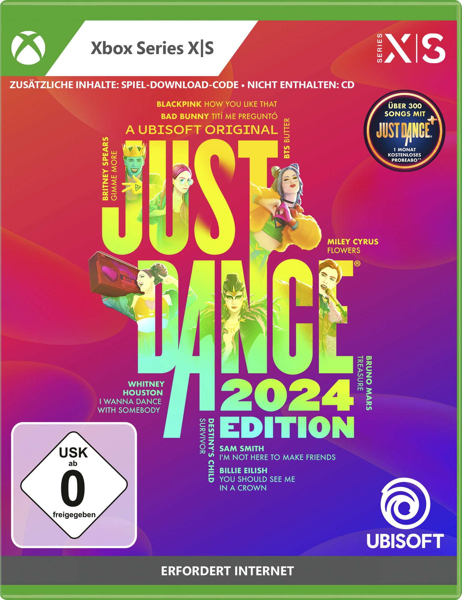 UBISOFT Spielesoftware »Just Dance 2024 Edition (Code in a box)«, Xbox Series X