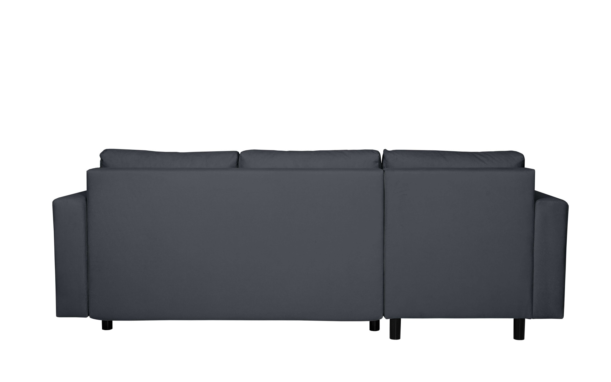 INOSIGN Ecksofa »GLENOE Schlafsofa mit Bettkasten, Recamiere beidseitig montierbar« L-Form, Masse B/T/H: 230/135/84,5 cm, Velvet & Struktur weich