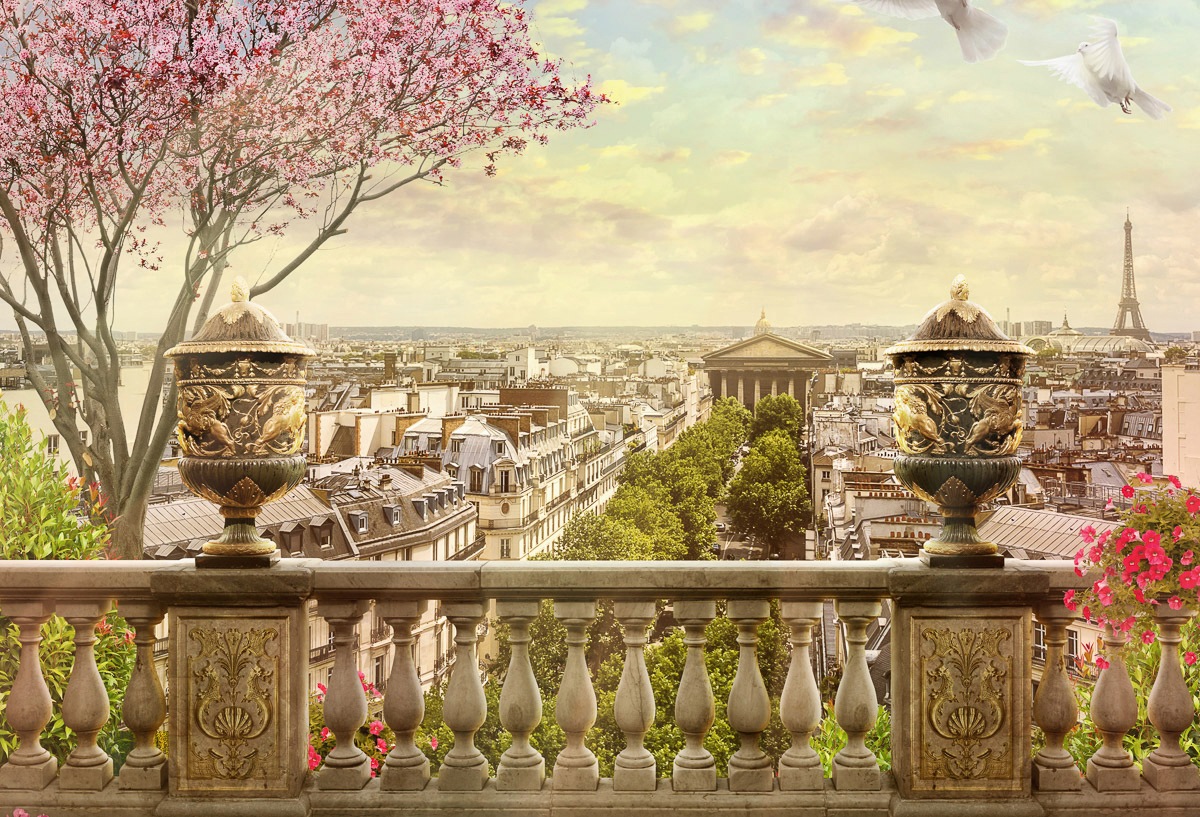 Image of Papermoon Fototapete "Paris Terasse"