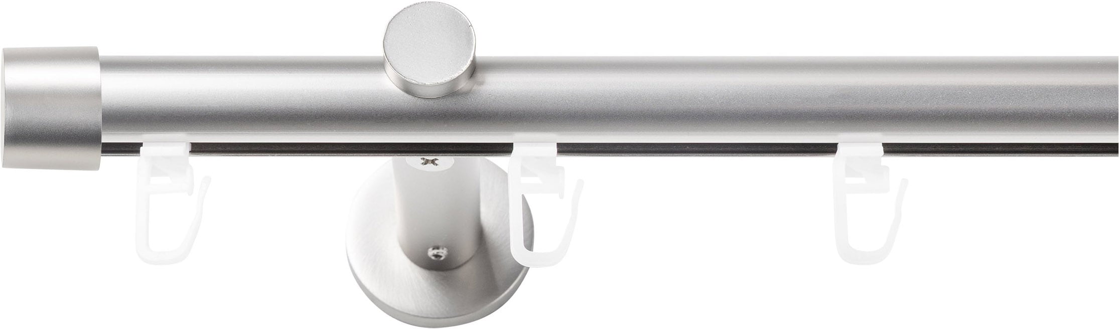 SN DECO GROUP Gardinenstange Ø 19 mm 1 läufig-läufig Fixmass;kürzbar