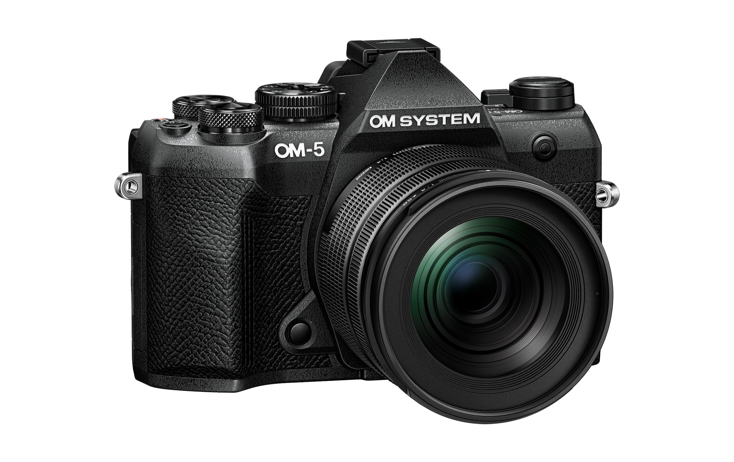 OM SYSTEM Kompaktkamera »OM-5 II M.Zuiko Digital ED 12-45mm Kit«, 20,4 MP, 3,75 fachx opt. Zoom, Bluetooth-WLAN