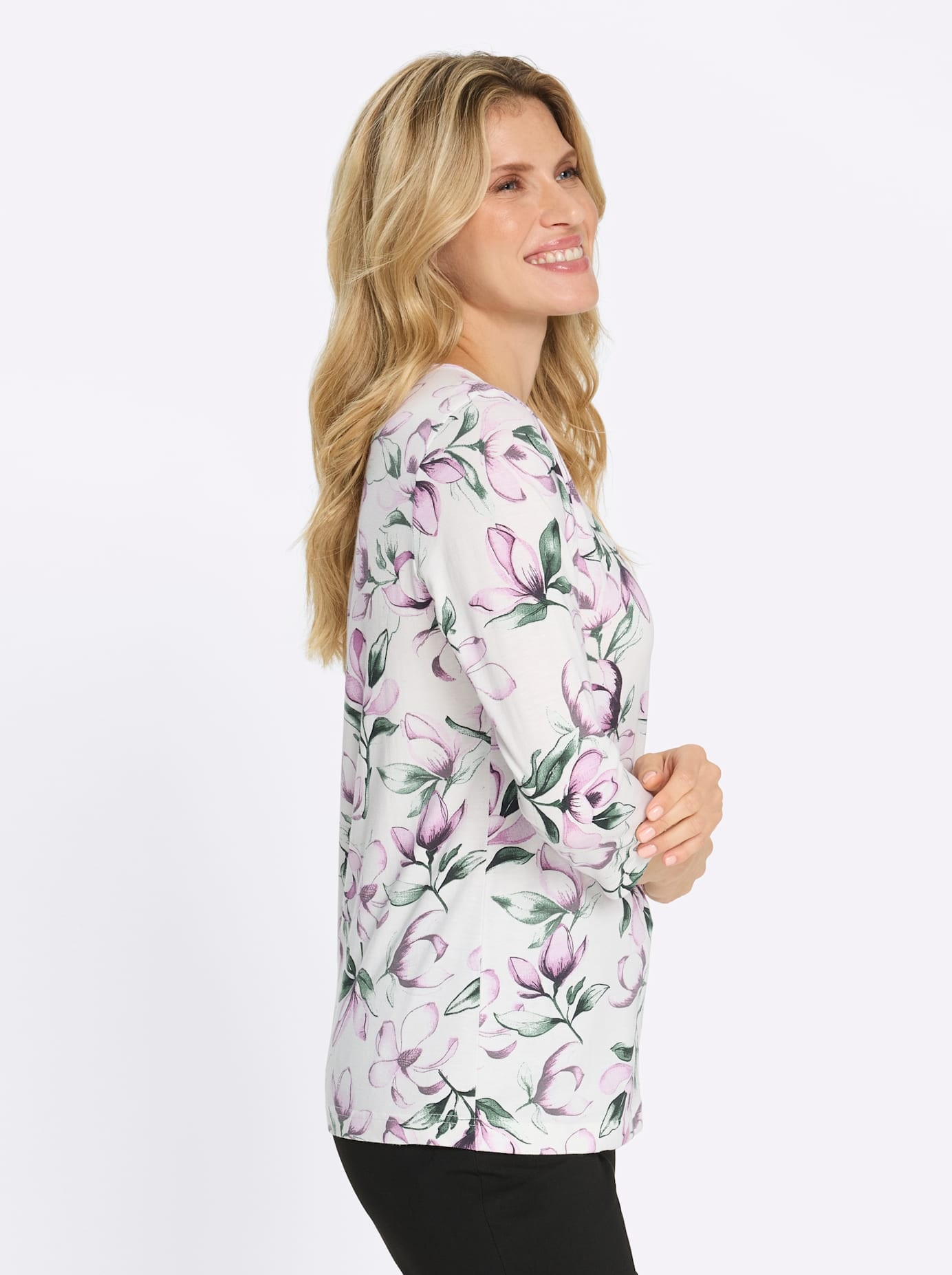Classic Basics Shirt à col rond »Rundhals-Shirt« 1 pièces
