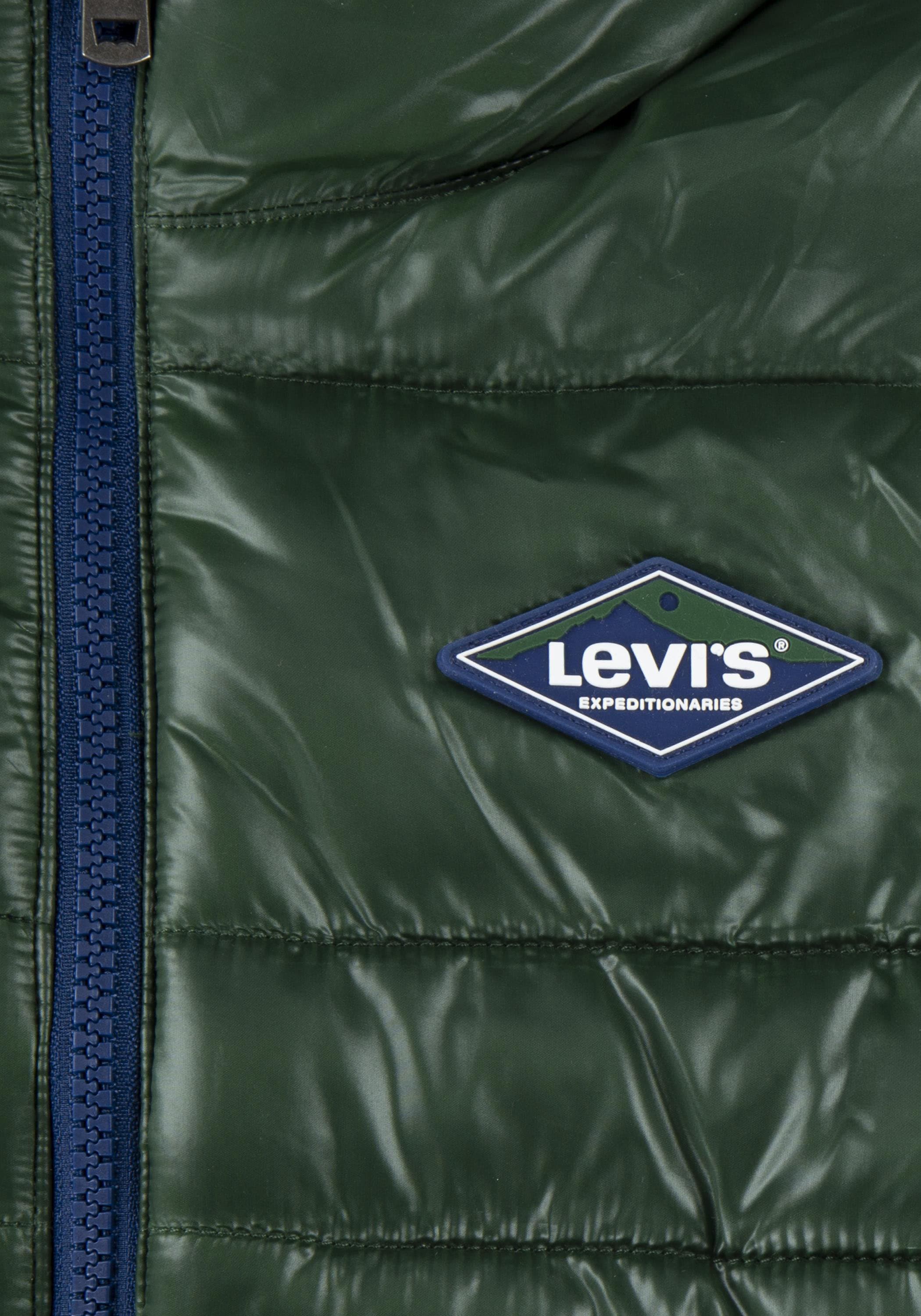 Levi's® Kids Steppjacke »SHERPA LINED MDWT PUFFER JACKET«, mit Kapuze, for Boys mit Kapuze