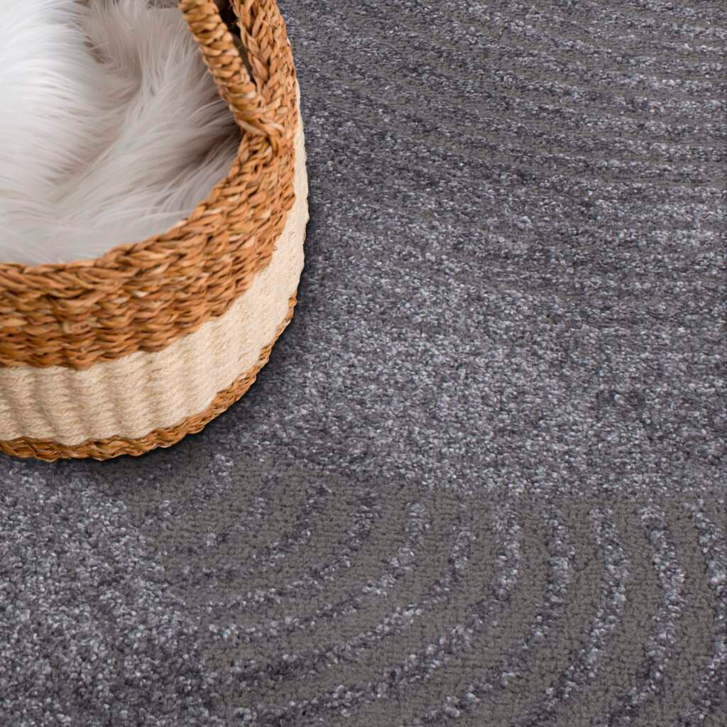 Carpet City Teppich »Friseé-Teppich FANCY Kurzflor,3D-Optik,Kreisförmiges rechteckig, Muster, Wohnzimmer,Schlafzimmer 647«