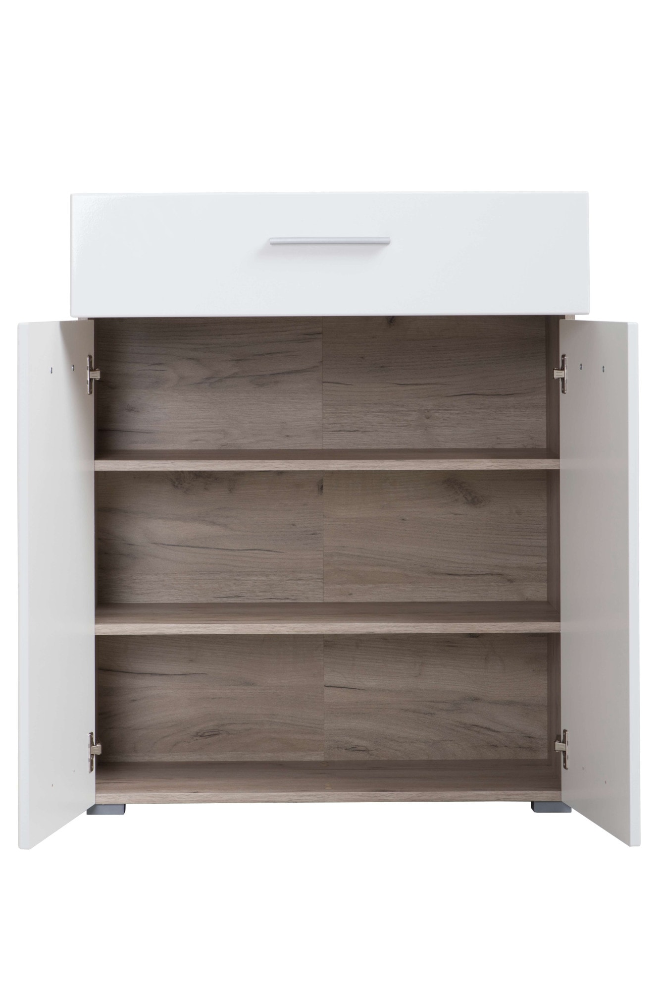 Home affaire Schuhschrank »Beny, Schuhkommode, Schuhregal, mit einer Schublade, Höhe 98 cm« Hochglanzfronten, 2 Türen, Breite 79 cm