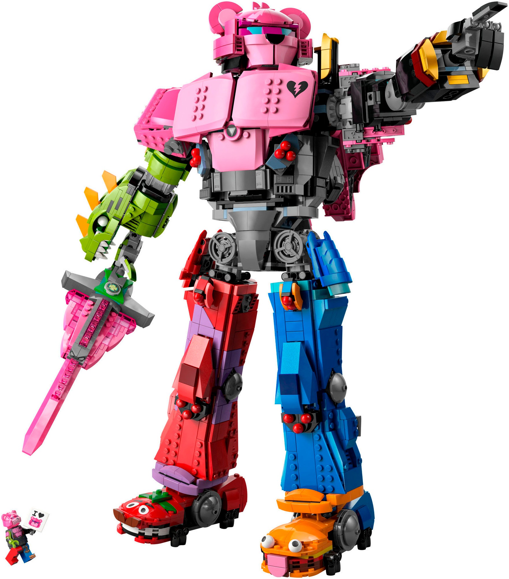 LEGO® Pions de construction »Mecha-Anführer (77078), LEGO Fortnite« Made in Europe