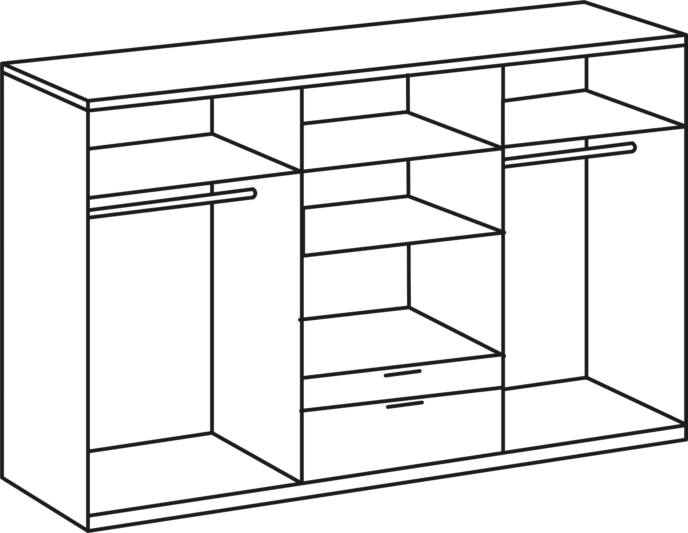 Wimex Kleiderschrank »New York«, mit Spiegeltür