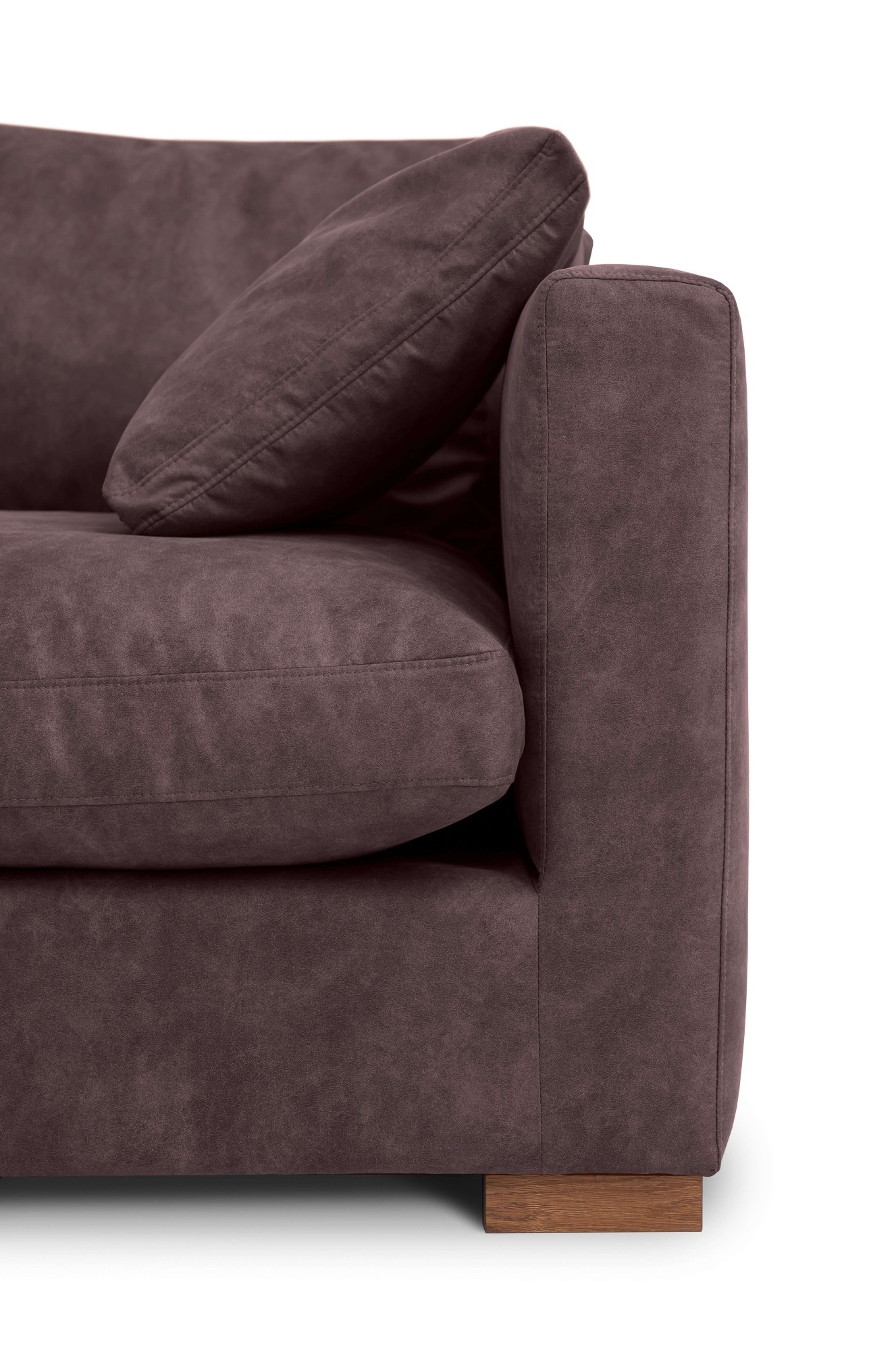 Home affaire Ecksofa »Coray« Breite 266 cm, extra weich und kuschelig, mit Federn und Daunen