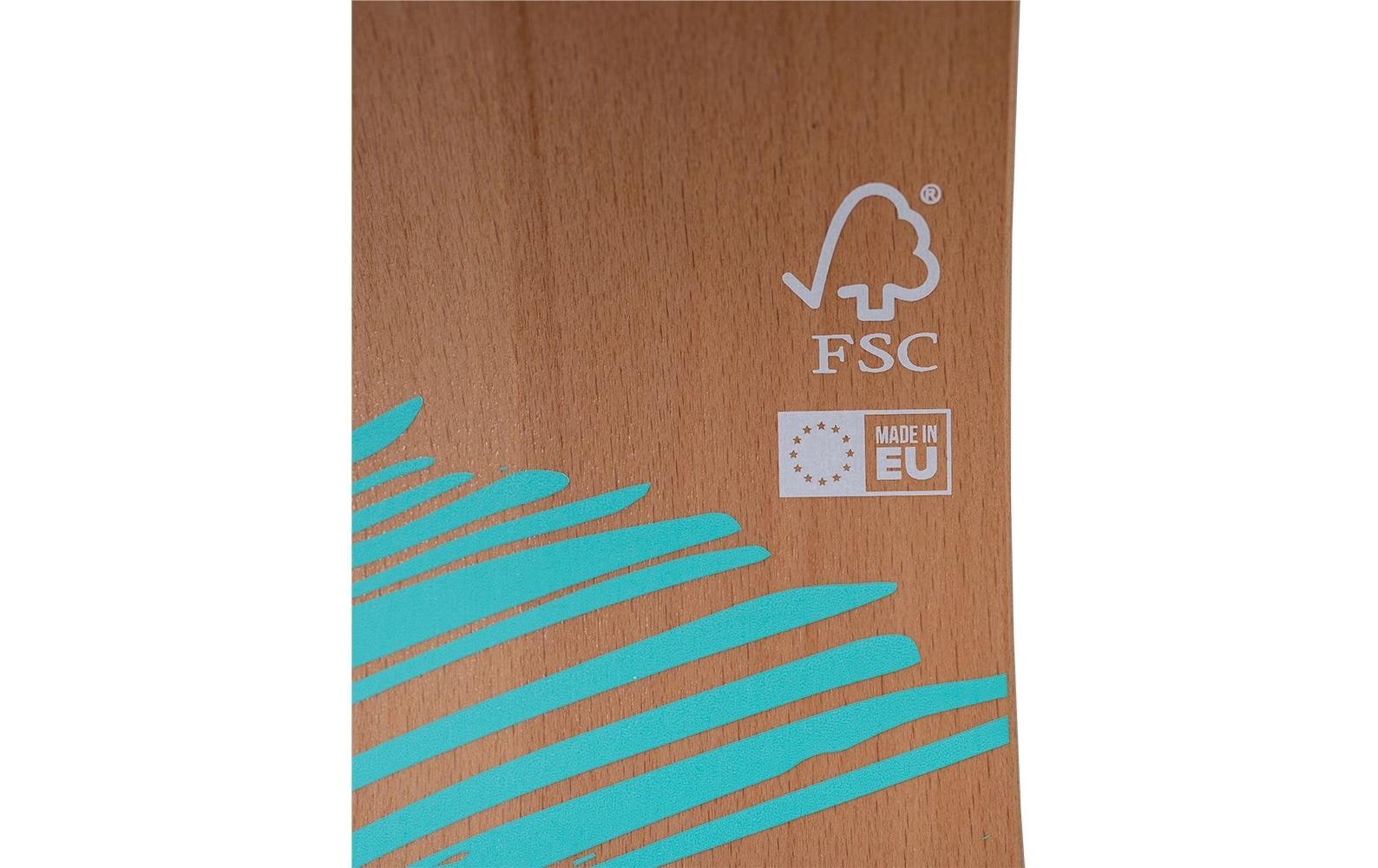 Gibbon Balanceboard »Slackboard Set Zen Blue Set 106 cm Buche«