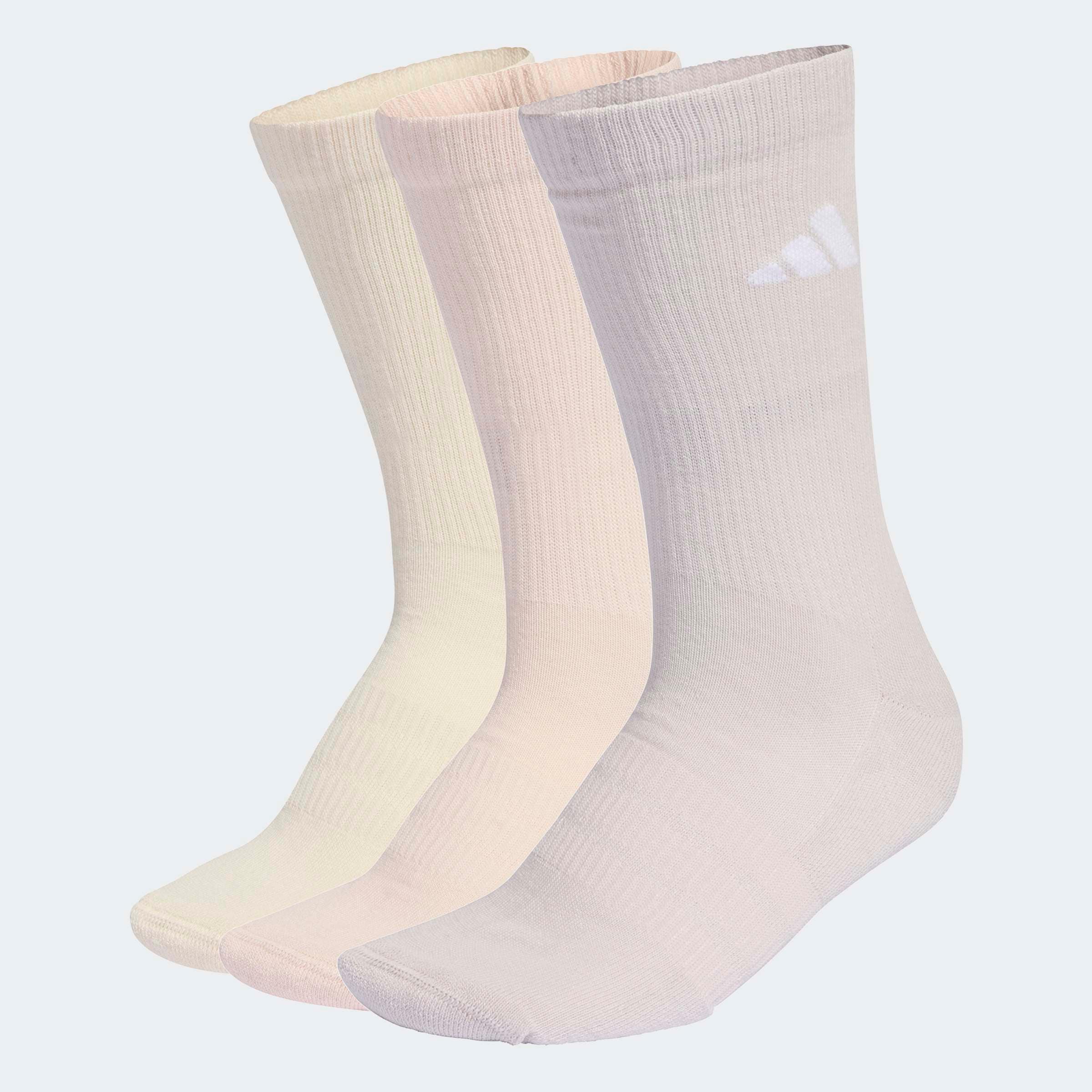 adidas Performance Funktionssocken »DÄMPFENDE SPORTSWEAR CREW 3ER-PACK« 3 Paar tlg. für sportive Aktivitäten und Fitness, 3er-Pack