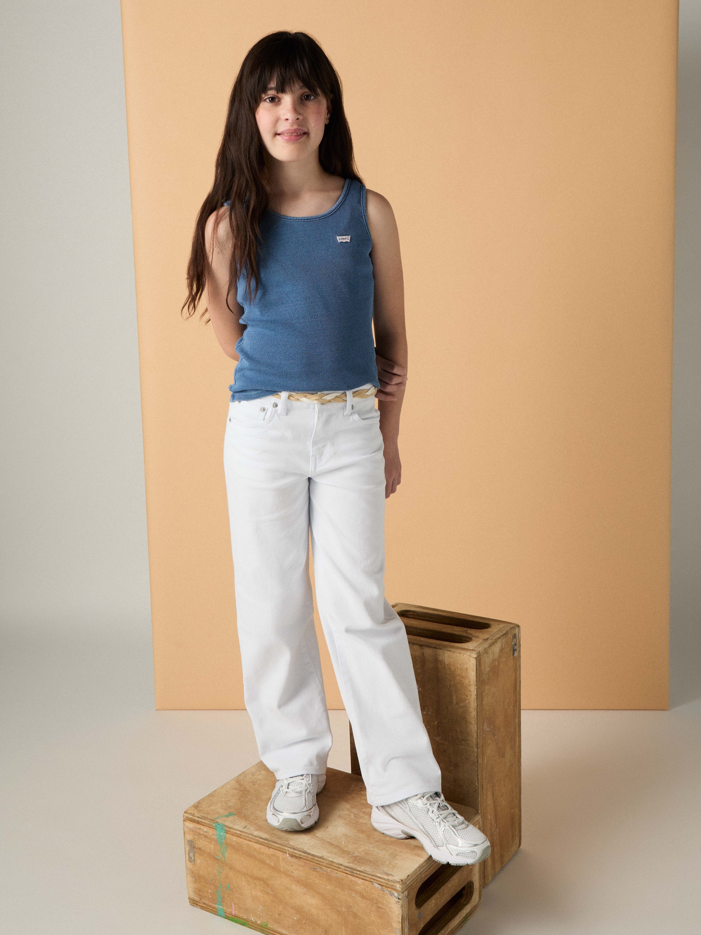 Levi's® Kids Jeans à 5 poches »LVG WIDE LEG JEANS« mit weitem Bein - for GIRLS