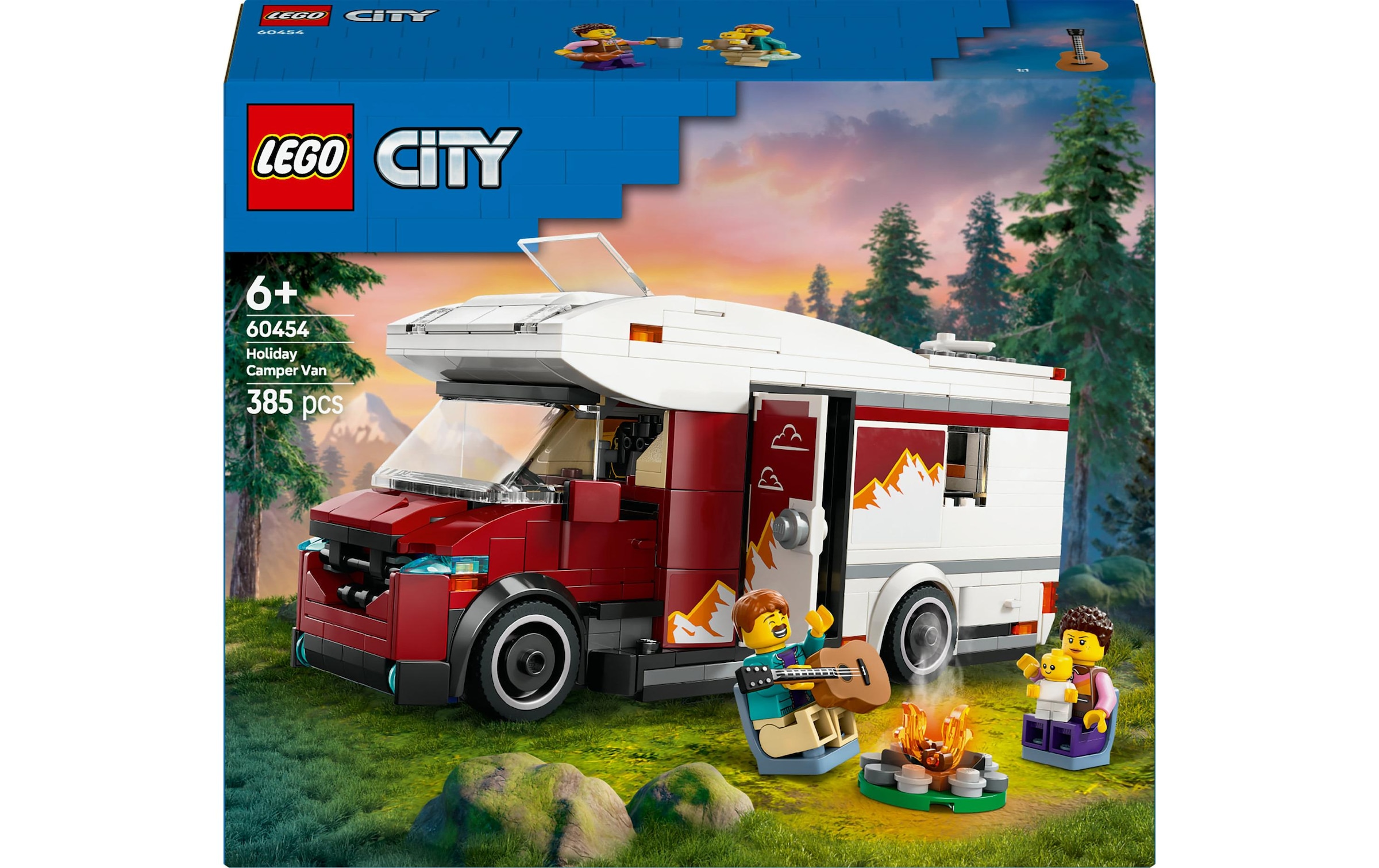 LEGO® Spielbausteine »City Abenteuer-Wohnmobil 60460«, (385 St.)