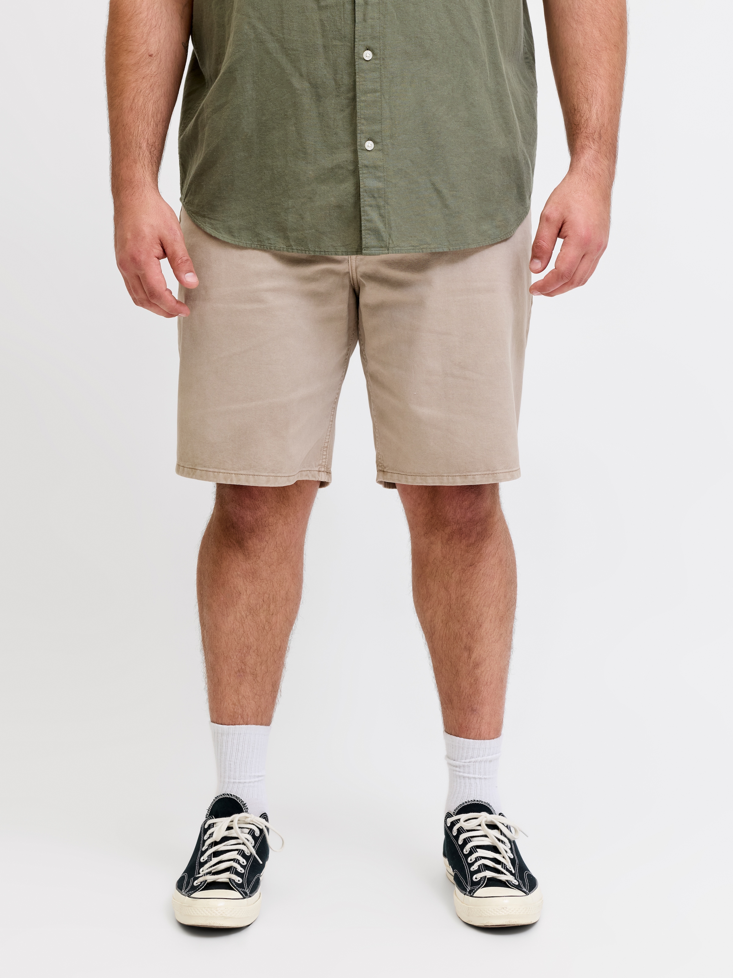 Jack & Jones PlusSize Shorts »JPSTTONY ORIGINAL 017 SHORTS MID S PLS«  Baumwolle, regular fit