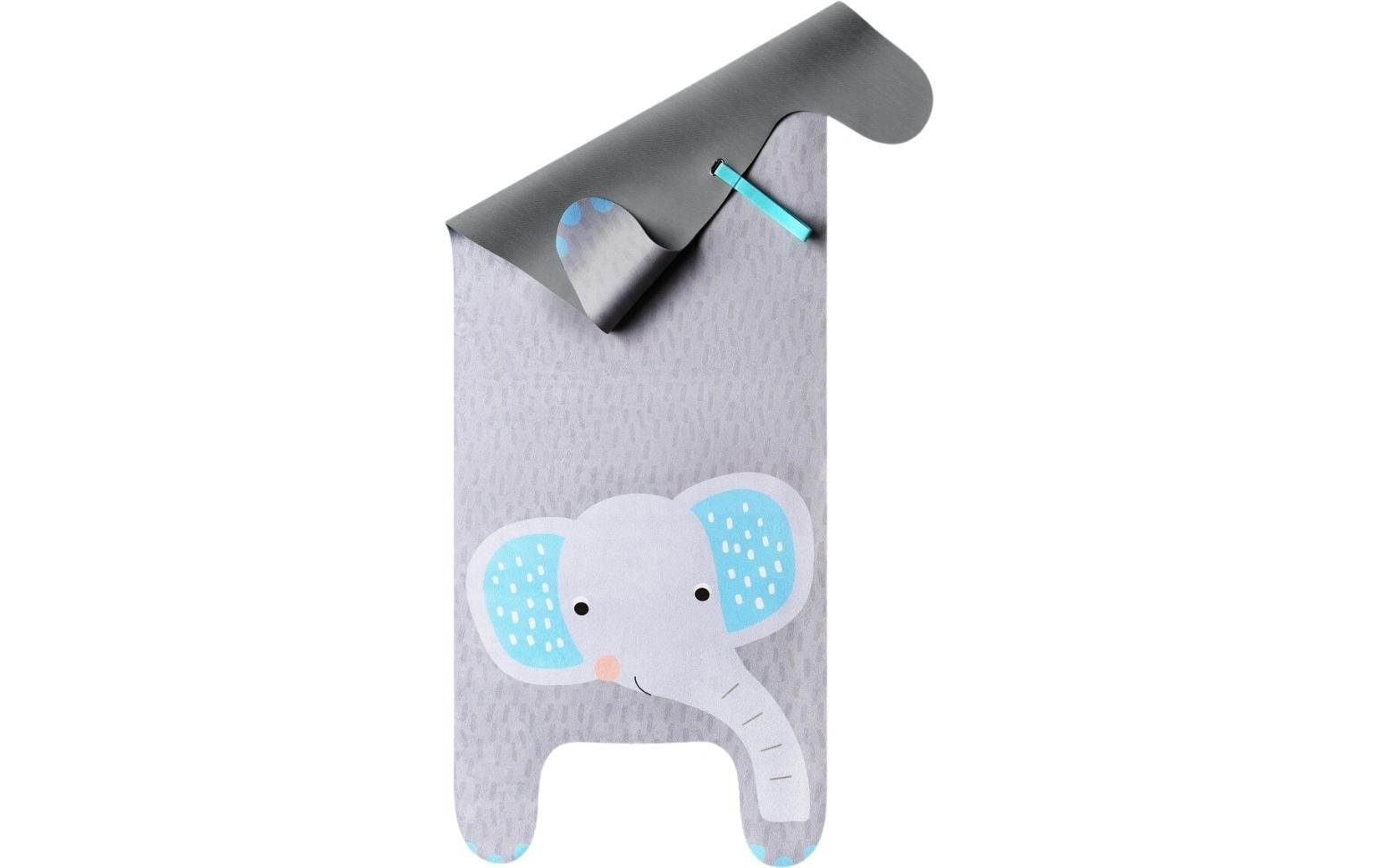   Spielmatte »Yogitier Eddy der Elefant Naturkautschuk Mikrofaser-Velours«