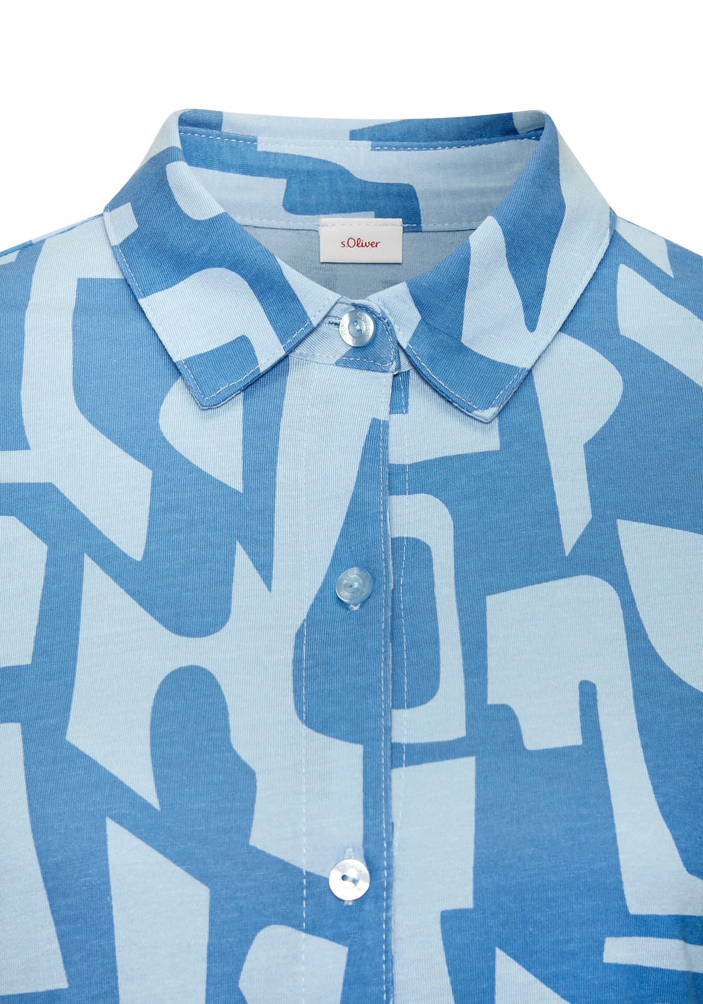 s.Oliver Shorty, (2 tlg.), mit grafischem Print