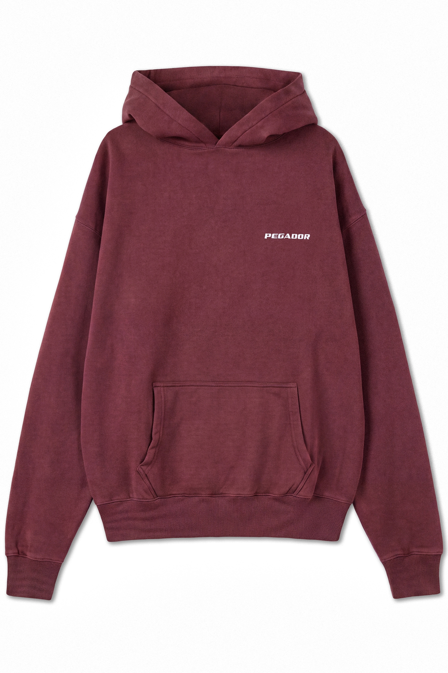 PEGADOR Sweat à capuche »Logo Oversized Hoodie«, mélange de coton, oversize
