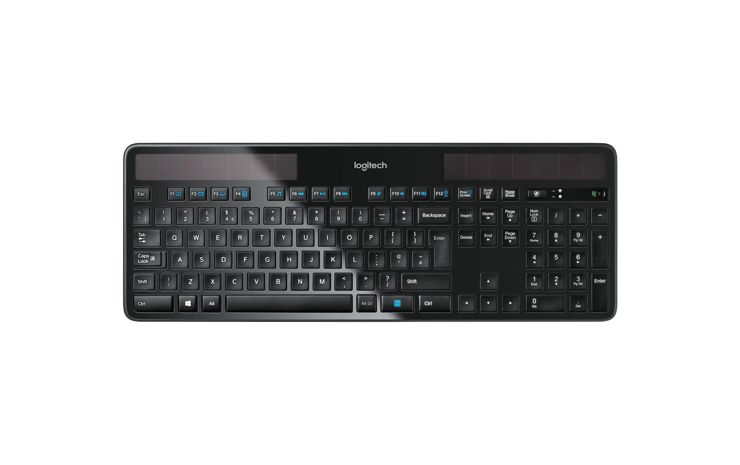 PC-Tastatur »K750 Solar«, (Ziffernblock)
