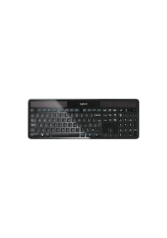 PC-Tastatur »K750 Solar«, (Ziffernblock)