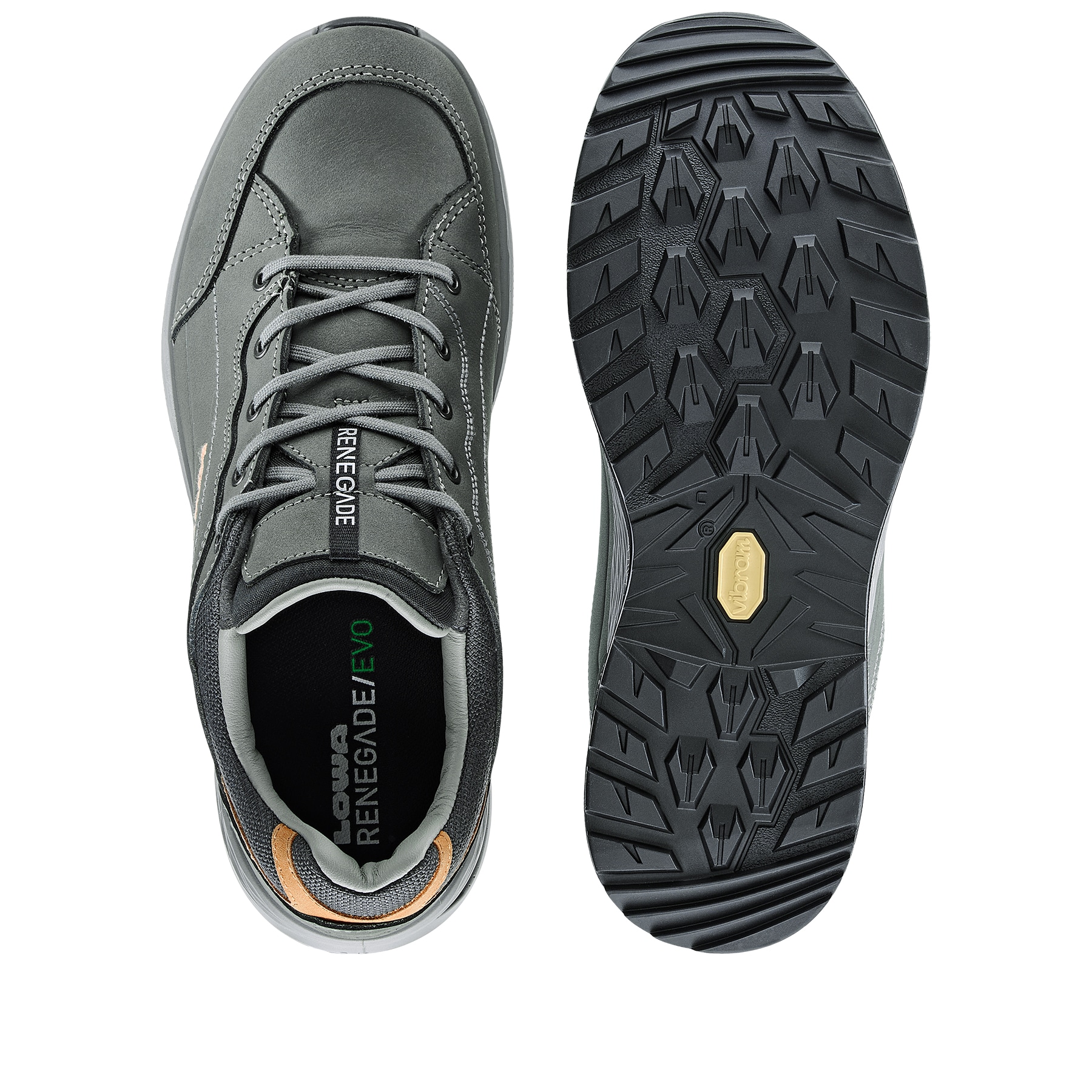 Lowa Wanderschuh »RENEGADE EVO LL LO WS«  aus Leder und mit Vibram Sohle