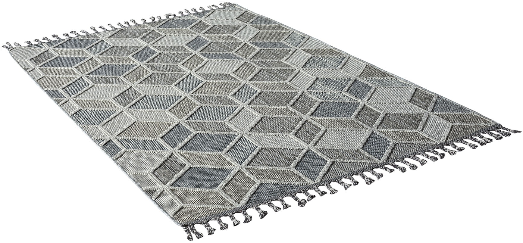 ASTRA Tapis »Trevi 6831 224« Rectangulaire 7 mm Höhe In- und Outddor geeignet, Balkon, Aussenbereich