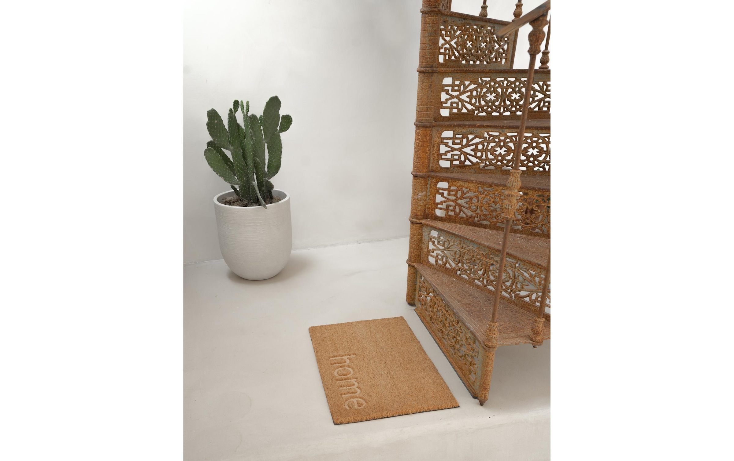 nicht definiert Fussmatte »Tiseco Kokos Heim 60 cm x 40 cm«