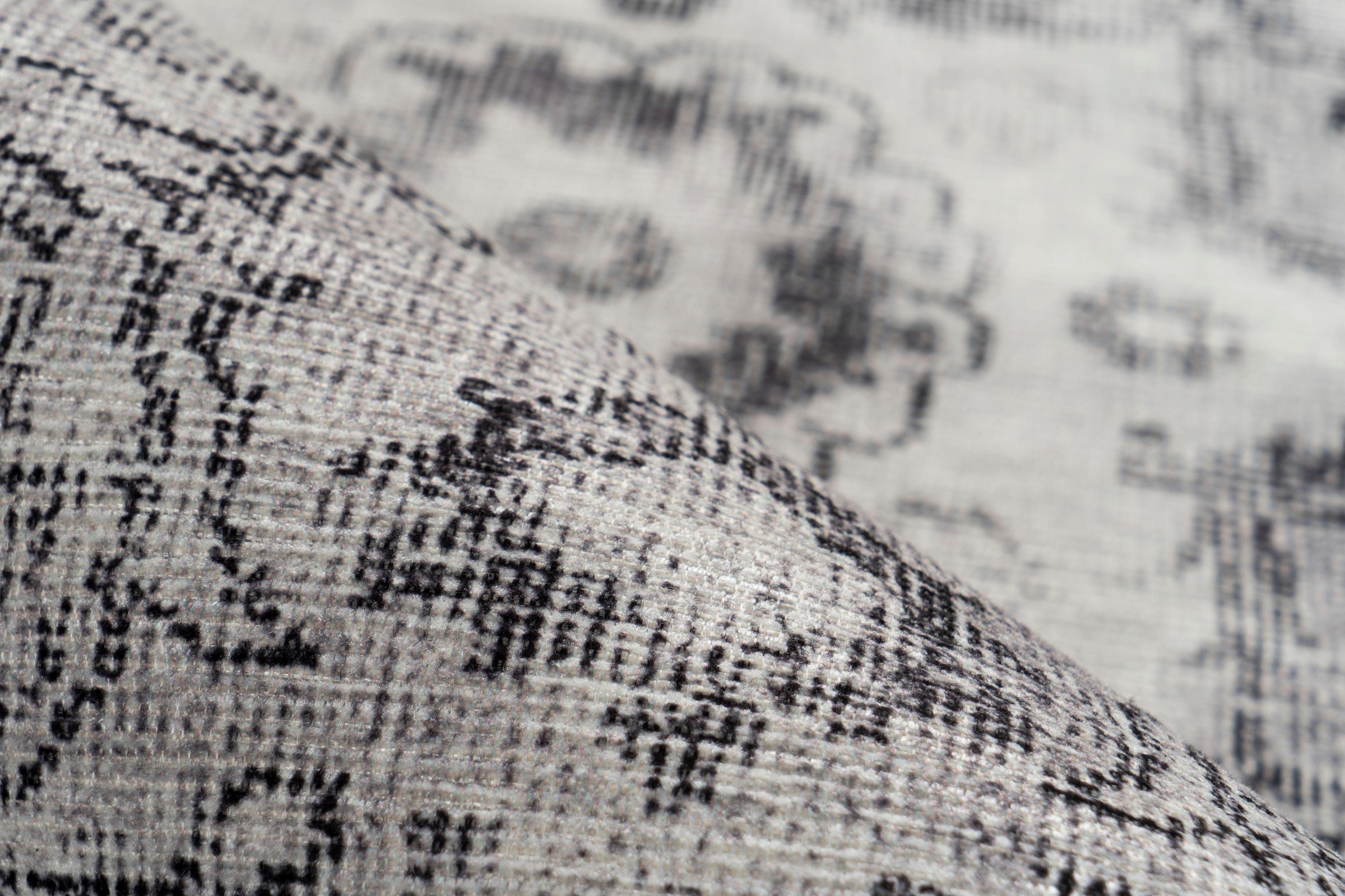 my home Teppich »Rayan« rechteckig 9 mm Höhe Orient-Design, Vintage, Kurzflor, Teppich mit Bordüre