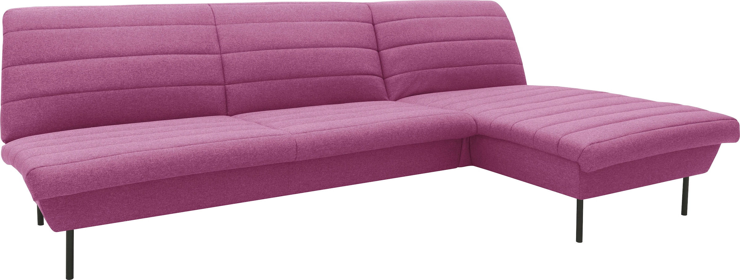 LOOKS by Wolfgang Joop Ecksofa »LOOKS IX L-Form«, Quersteppung, ohne Armlehnen