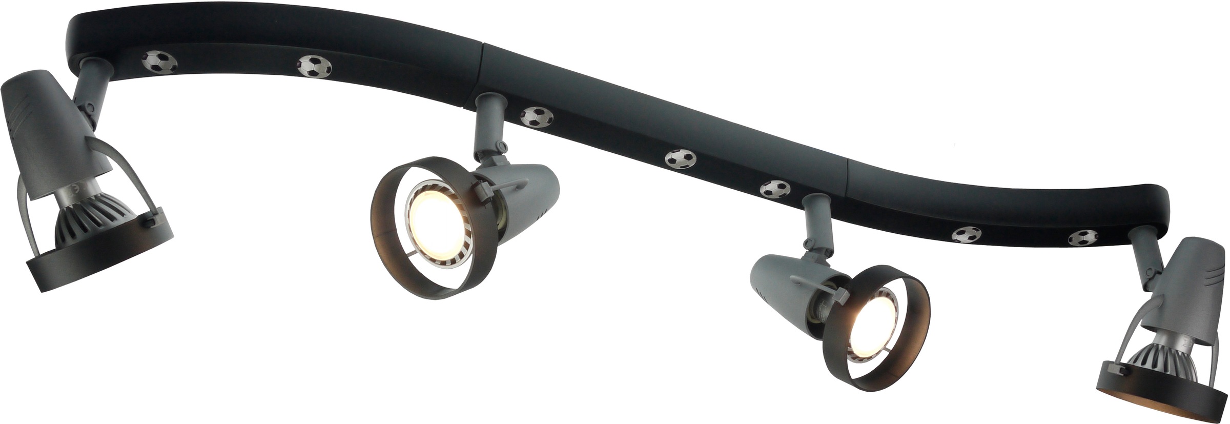 Image of niermann Deckenleuchte »Fussball«, GU10, 1 St., Strahlerleiste Fussball bei Ackermann Versand Schweiz