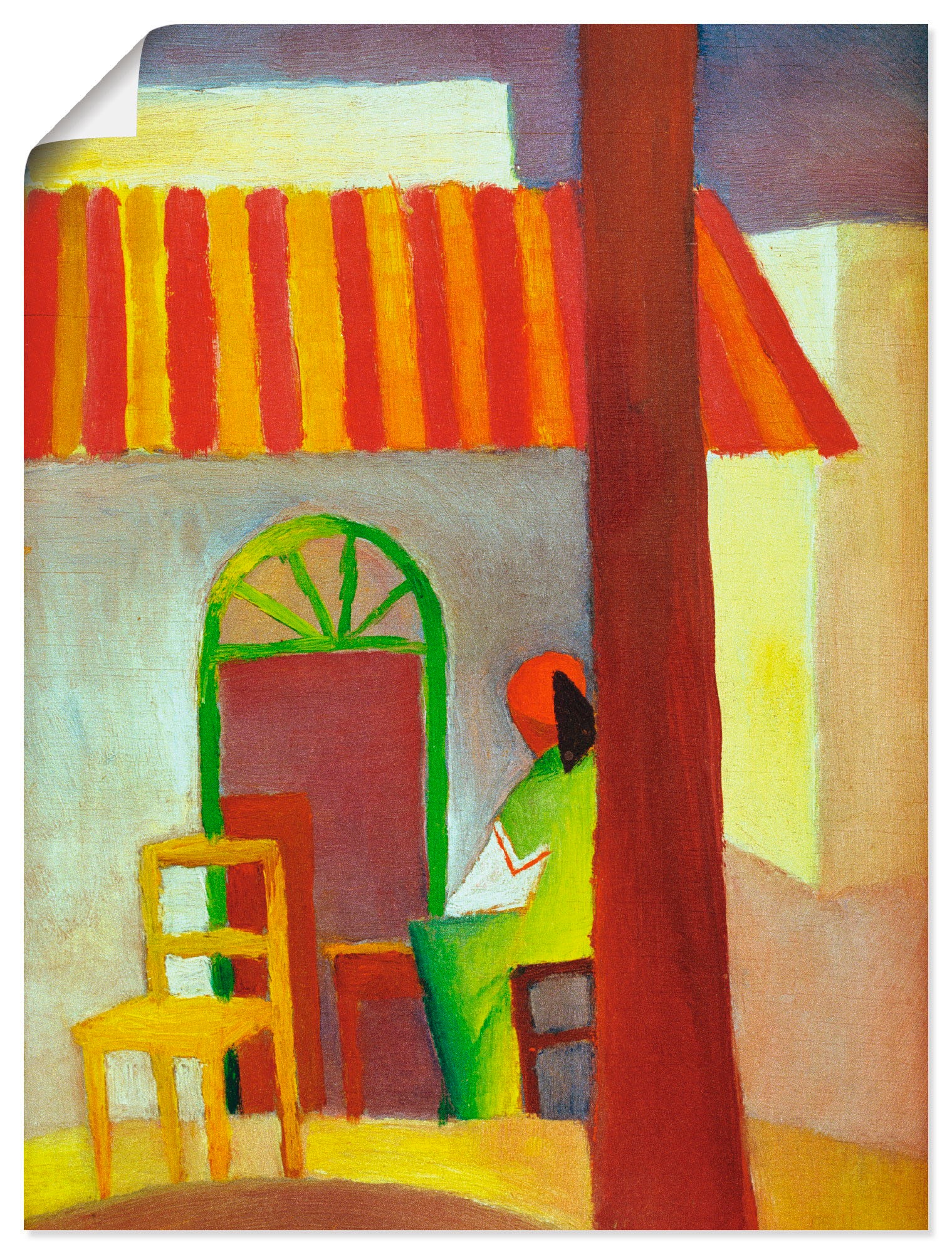 Image of Artland Wandbild »Türkisches Cafe I«, Gebäude, (1 St.), in vielen Grössen & Produktarten -Leinwandbild, Poster, Wandaufkleber / Wandtattoo auch für Badezimmer geeignet bei Ackermann Versand Schweiz