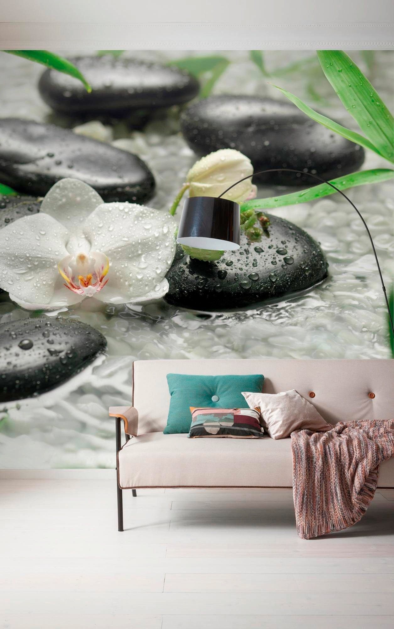 Komar Vliestapete »Digitaldruck Vlies - Pure - Grösse 300 x 250 cm«, bedruckt, Wohnzimmer, Schlafzimmer
