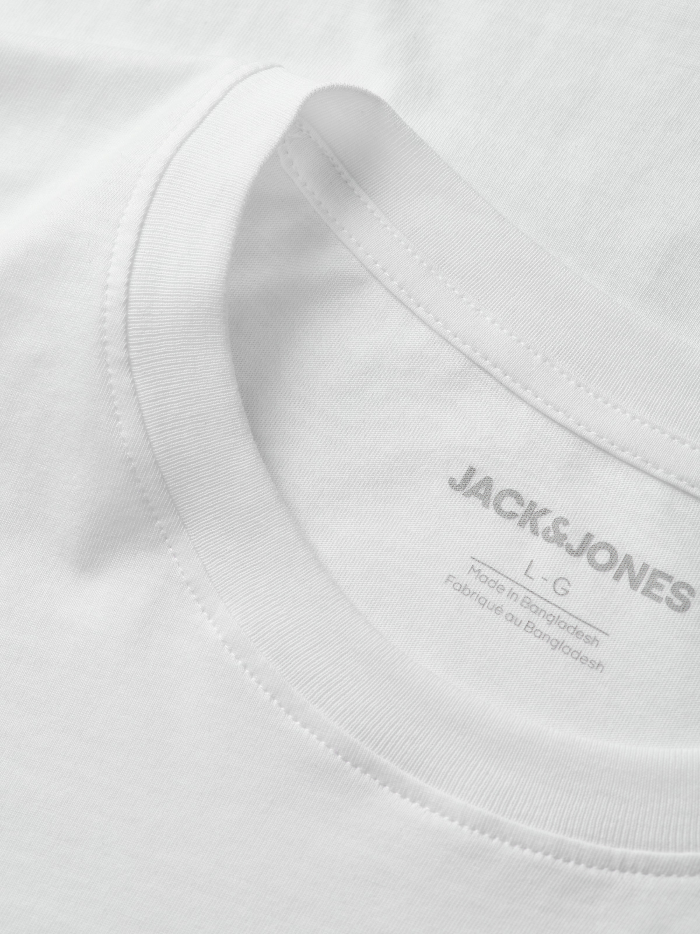 Jack & Jones T-Shirt »JJROCHE TEE SS CREW NECK« Baumwolle, regular fit