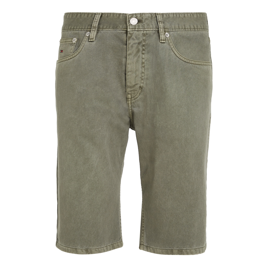 Tommy Jeans Shorts »TJM RYAN GARMENT DYE SHORT«, leicht gewachsene Optik