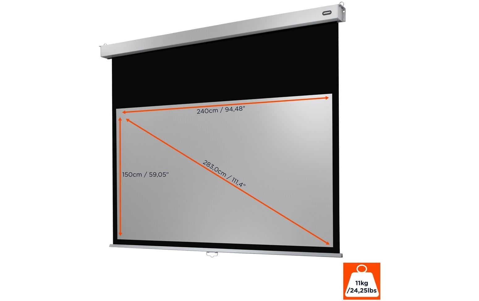 Celexon Rolloleinwand »Pro Plus 240x150 cm«