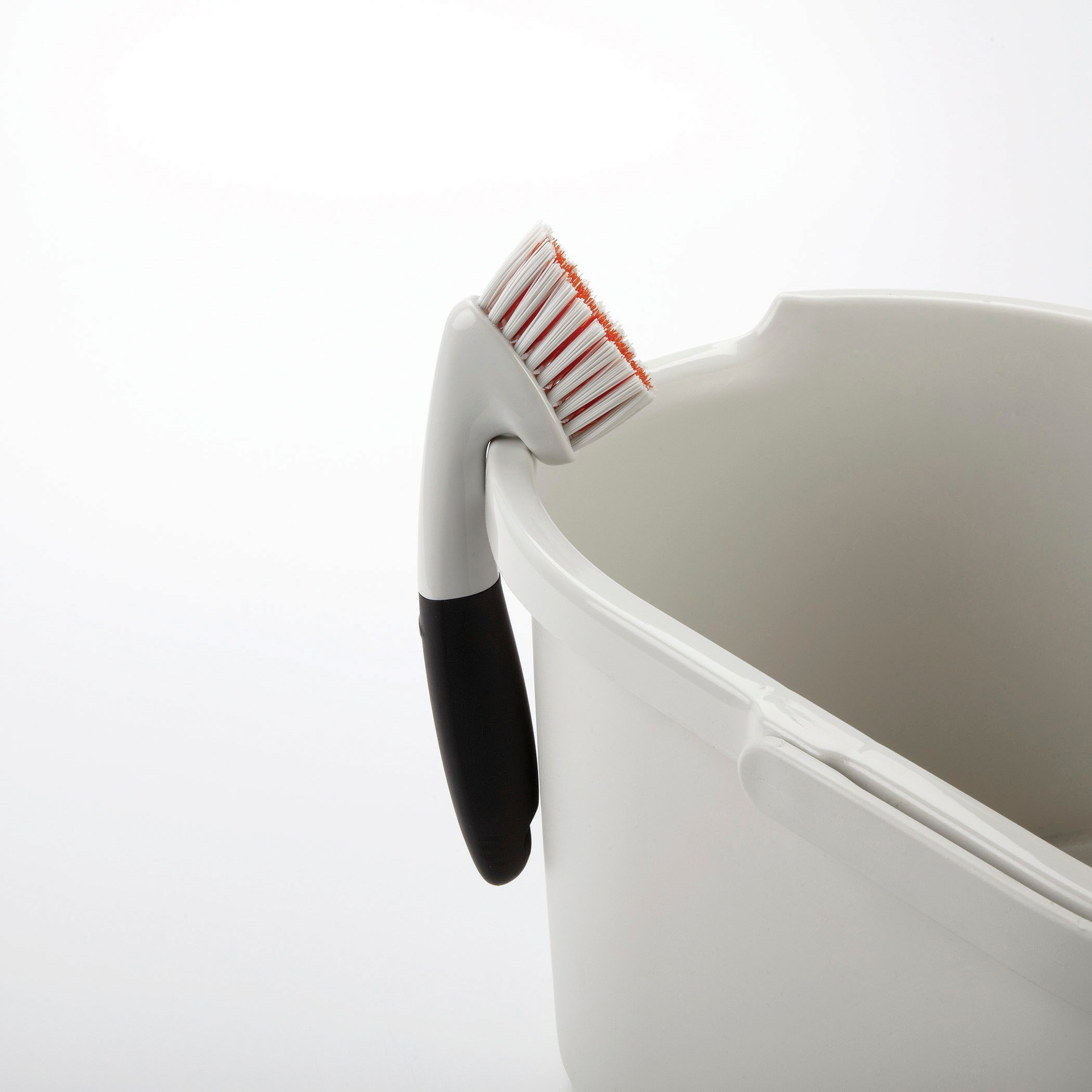 OXO Good Grips Reinigungsbürste, aus Kunststoff, Fugenbürste mit ergonomischem Griff