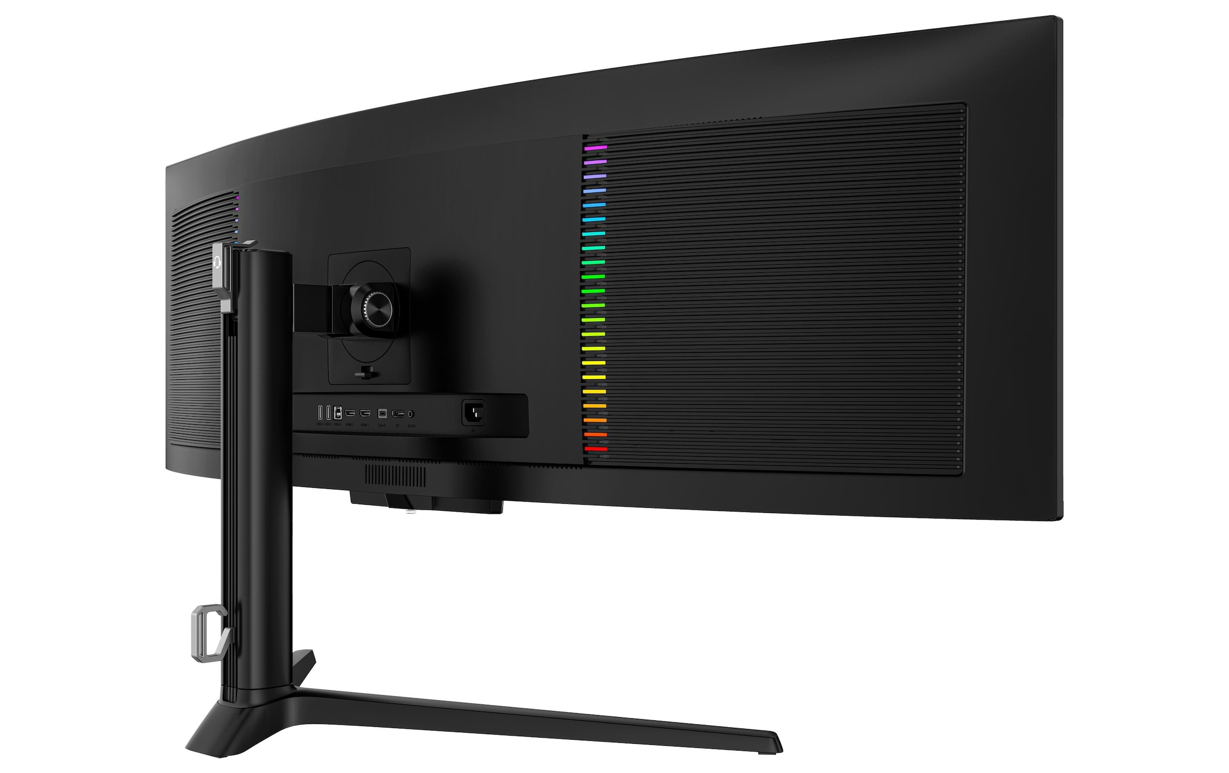 LC-Power Curved-Gaming-OLED-Monitor »LC-M49QCO«, 124,46 cm/49 Zoll, 5120 x 1440 px, 144 Hz