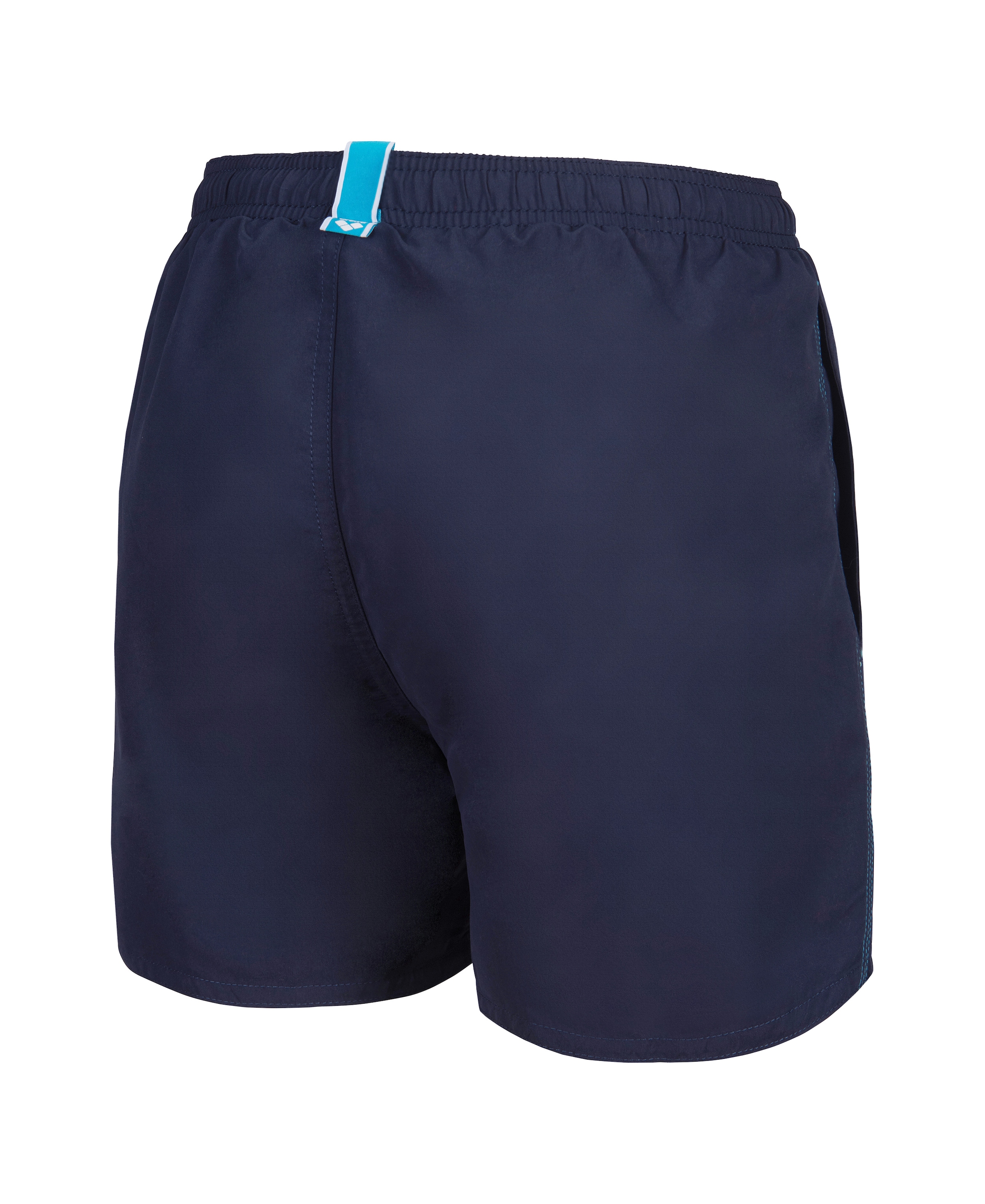 Arena Short de bain »BOYS' BEACH BOXER SOLID R« mit seitlichen Taschen, mit innenliegendem Kordelzug