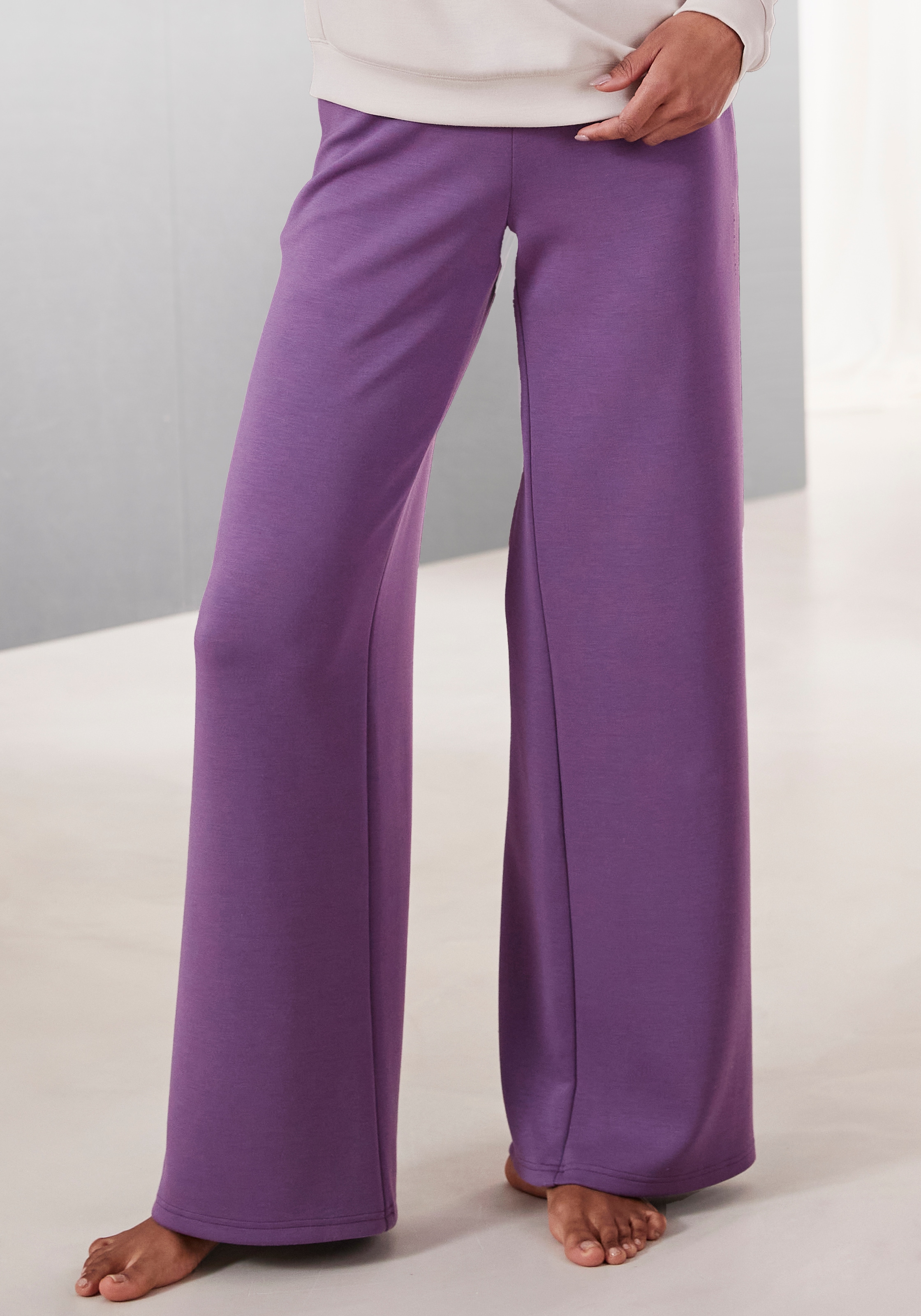 Image of French Connection Relaxhose "- Loungehose - Wellnesshose" mit weitem Bein, Home- und Loungewear